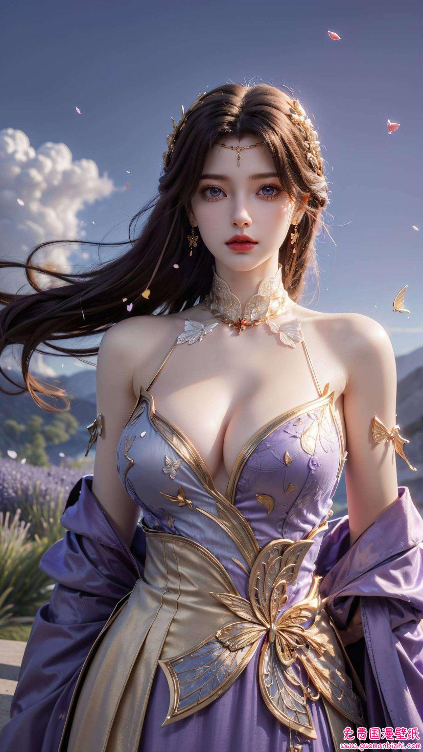 每一个眼神她