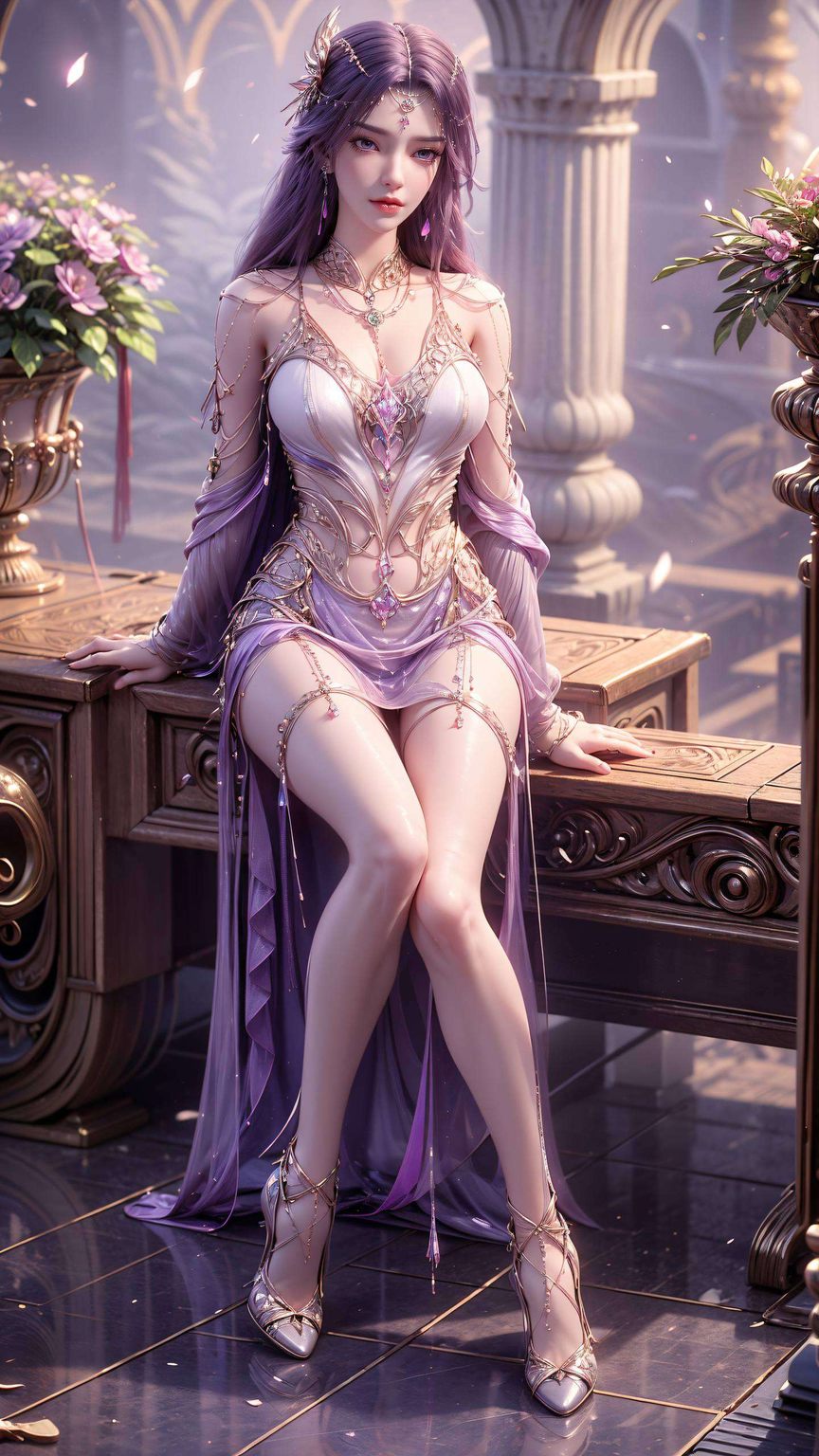 轻盈舞动如《完美世界》中的紫衣女子