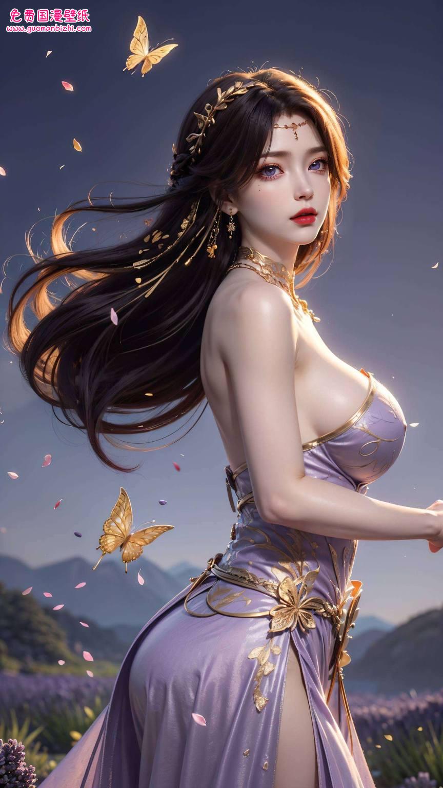 带你领略动漫女神的绝世风采生动的形象