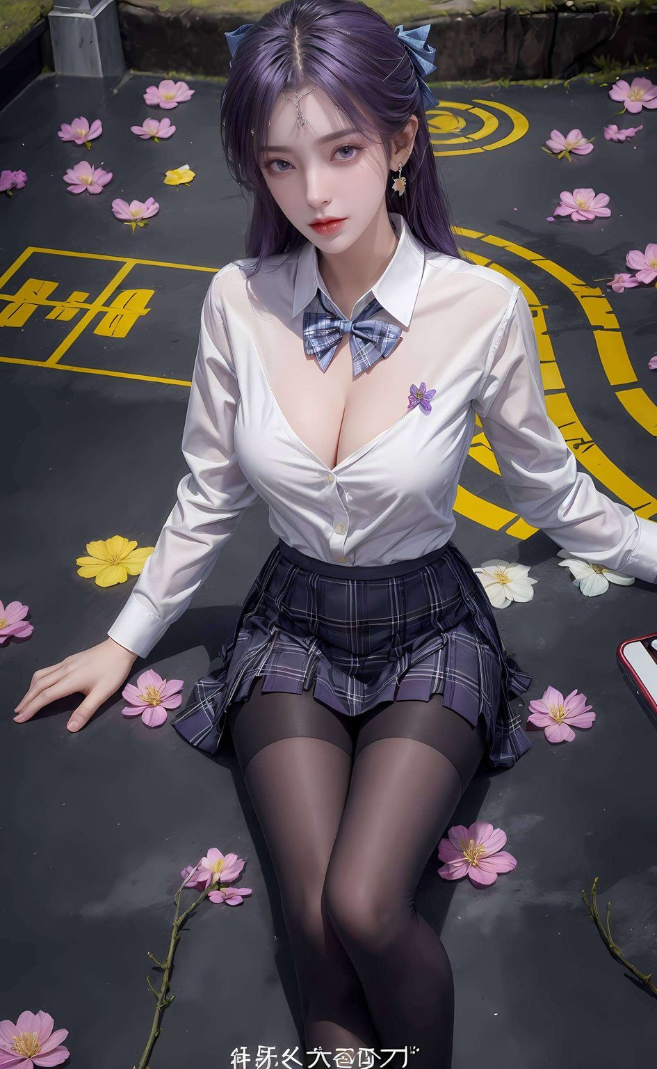 这位平板墙纸上的绝世美女让人不禁感叹：“这不就是国漫界的女神吗？”而在完美世界的背景下