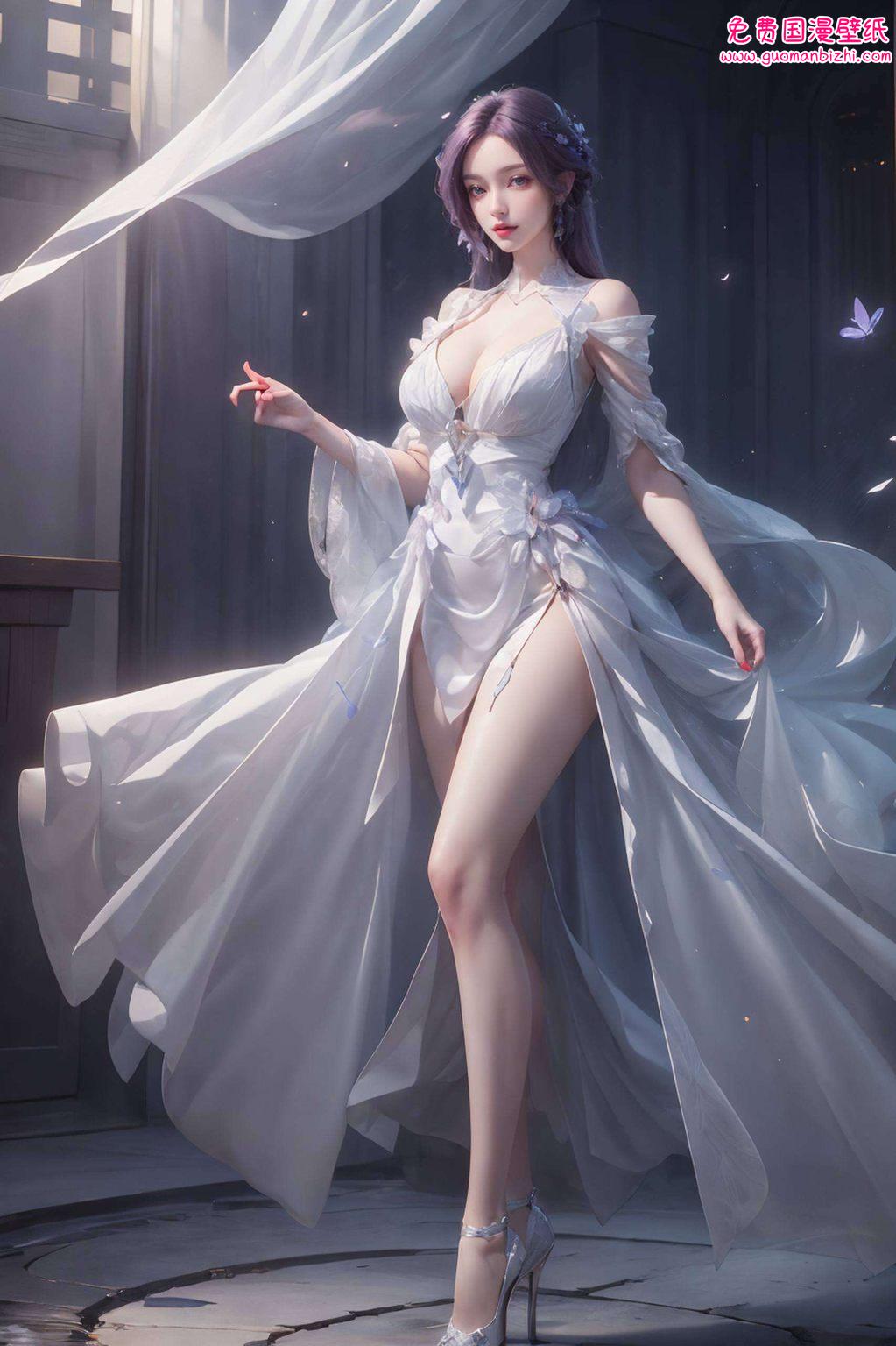 她那婉约的身姿仿佛带领我们穿越时空