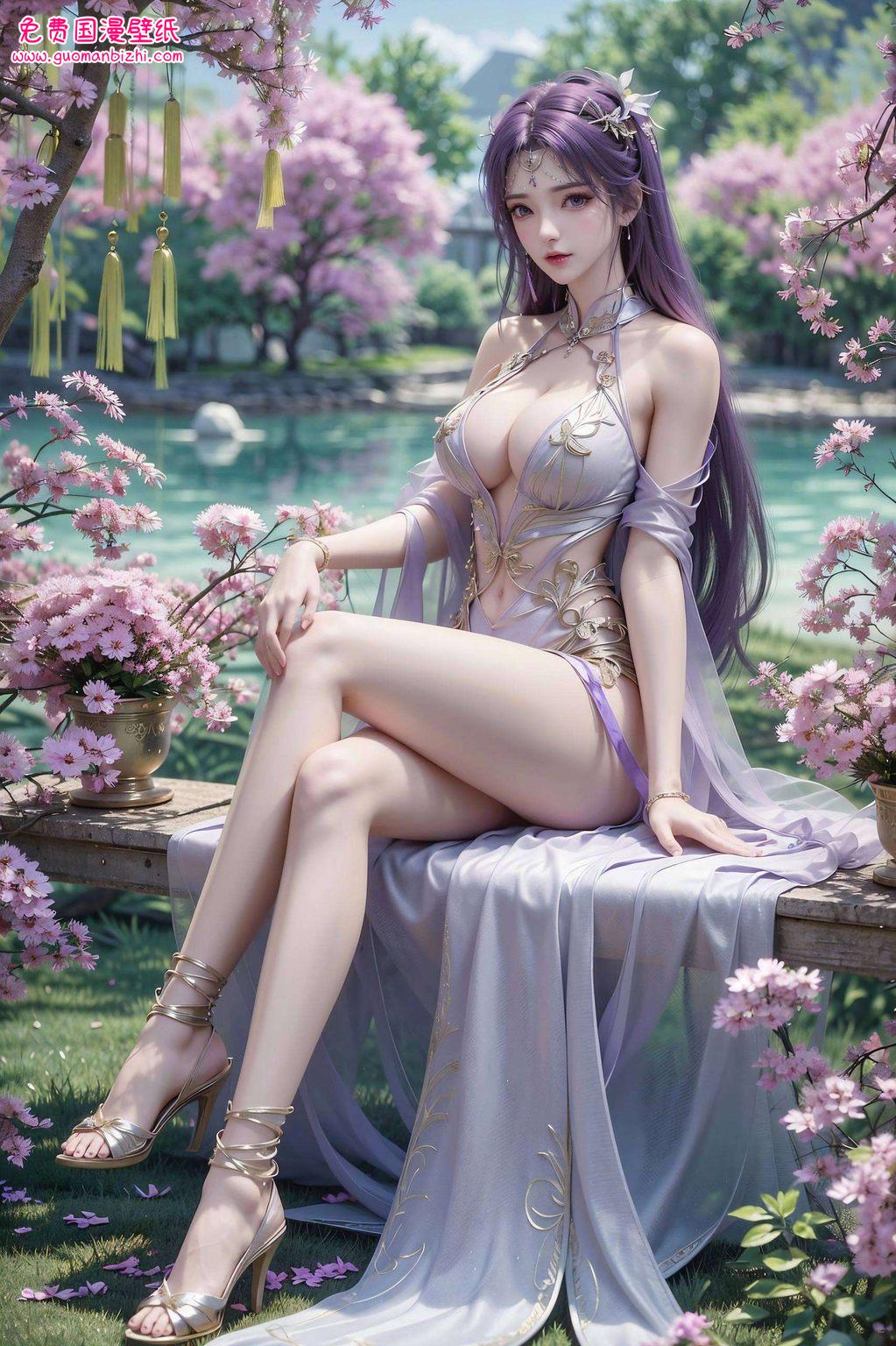 在国漫美女的画廊中独树一帜每一帧都让人沉醉