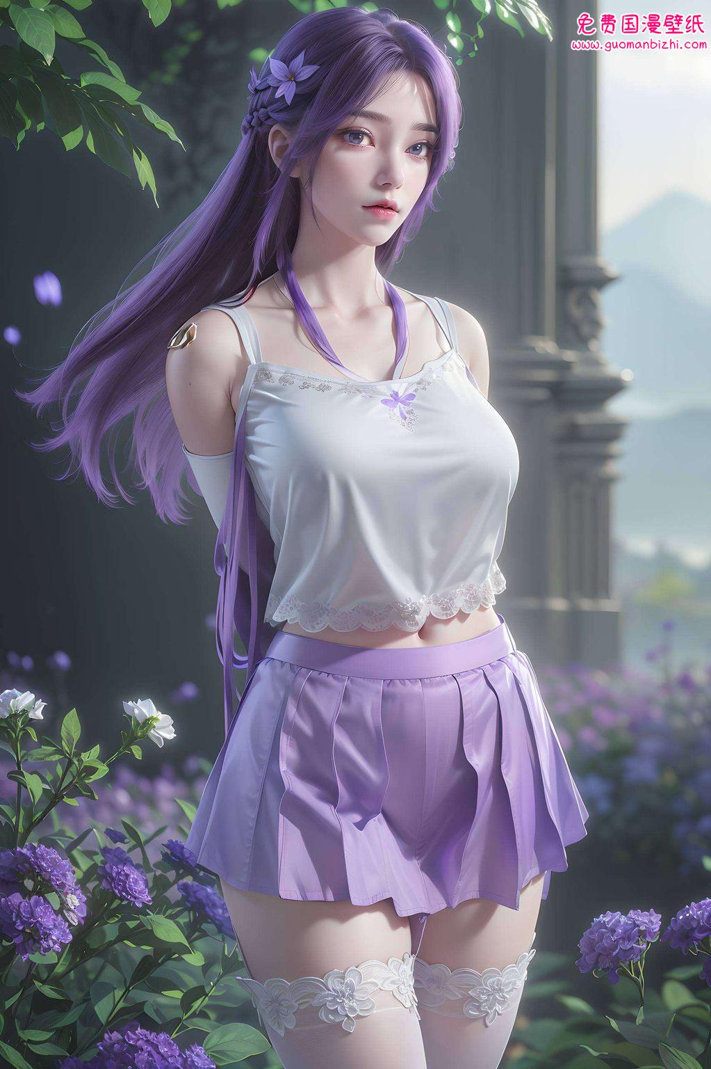 拥有着能让手机屏幕都熠熠生辉的魅力!快来“云曦新模型壁纸下载官网”这可不是一般的国漫女神