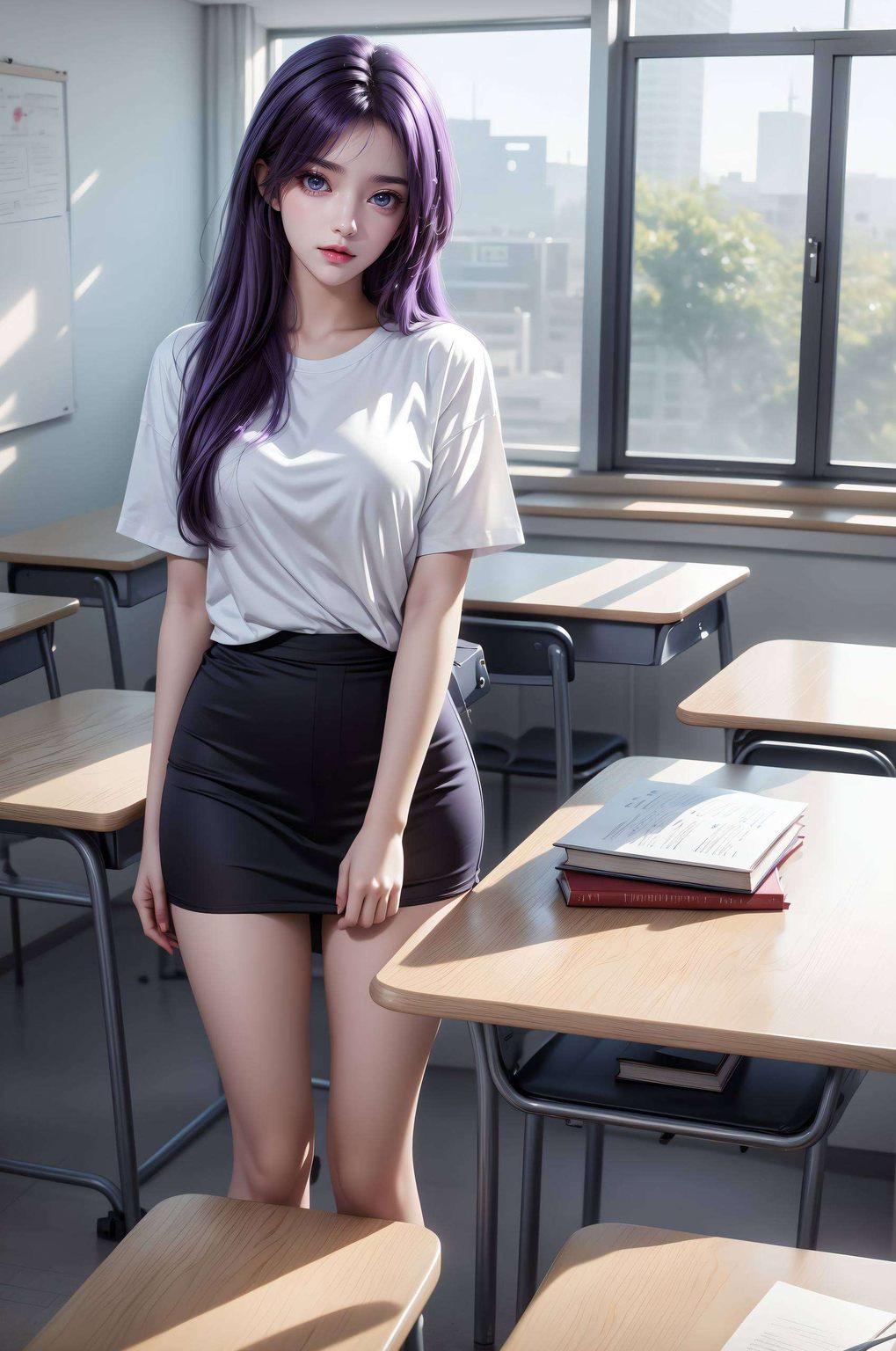 让人看了就忍不住想要一头扎进她的世界里今儿给大家推荐一款绝美的“云曦侧脸4k超清壁纸”