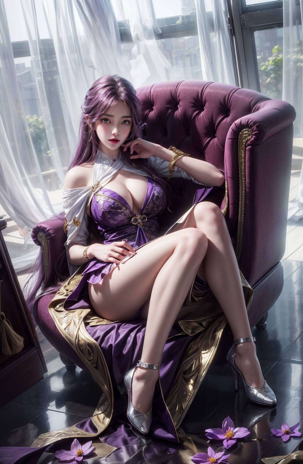 以她的婉约之美成为国漫壁纸中不可多得的瑰宝