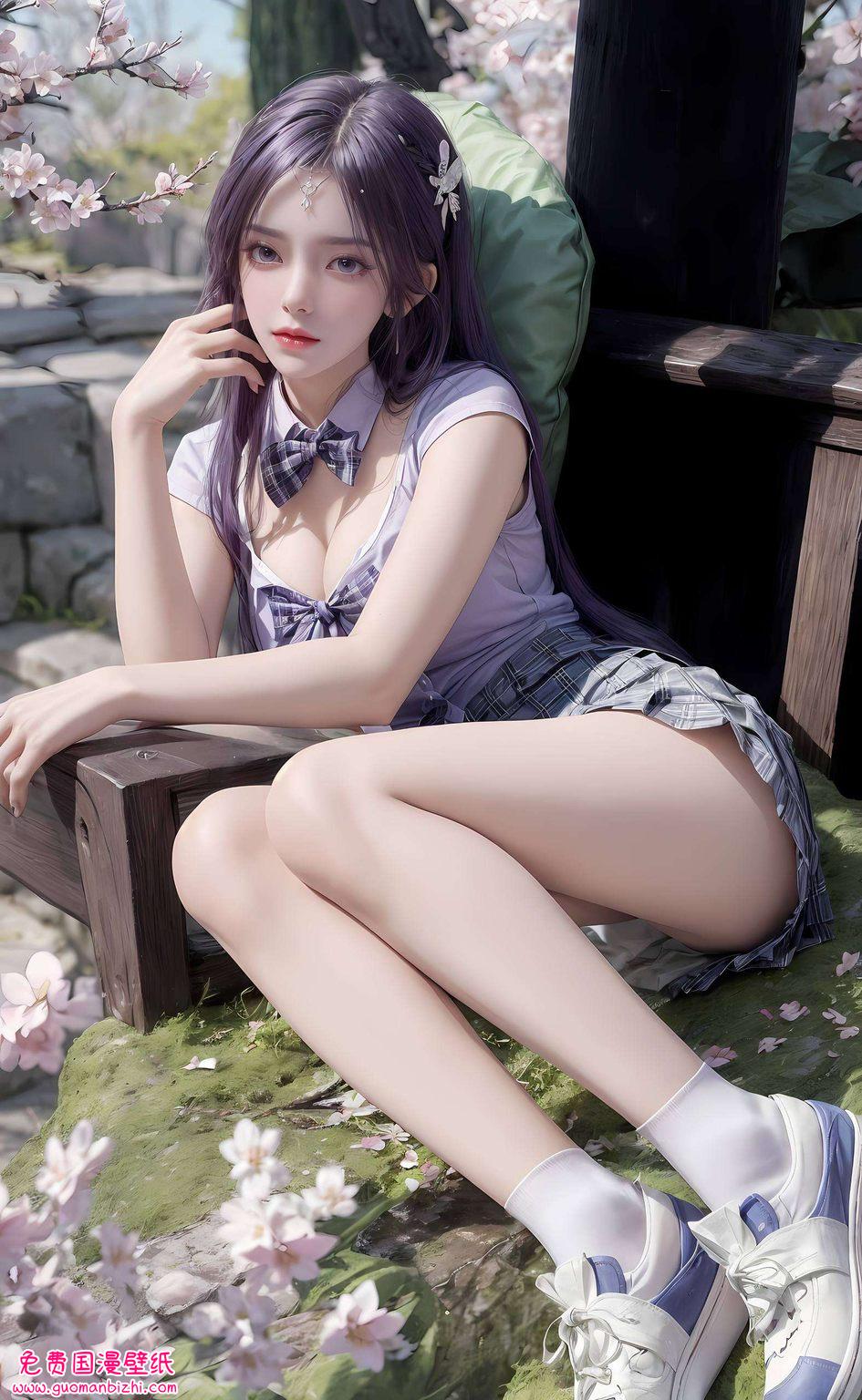 横屏壁纸里的神图云曦是玄幻世界的一抹亮色