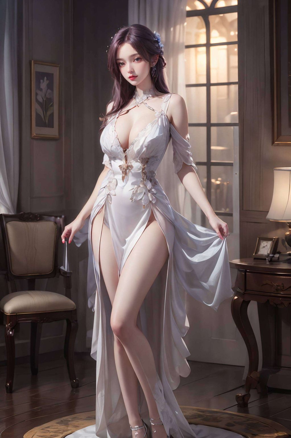 不仅诠释了动漫女神的韵味描绘出国漫女神的灵动之美