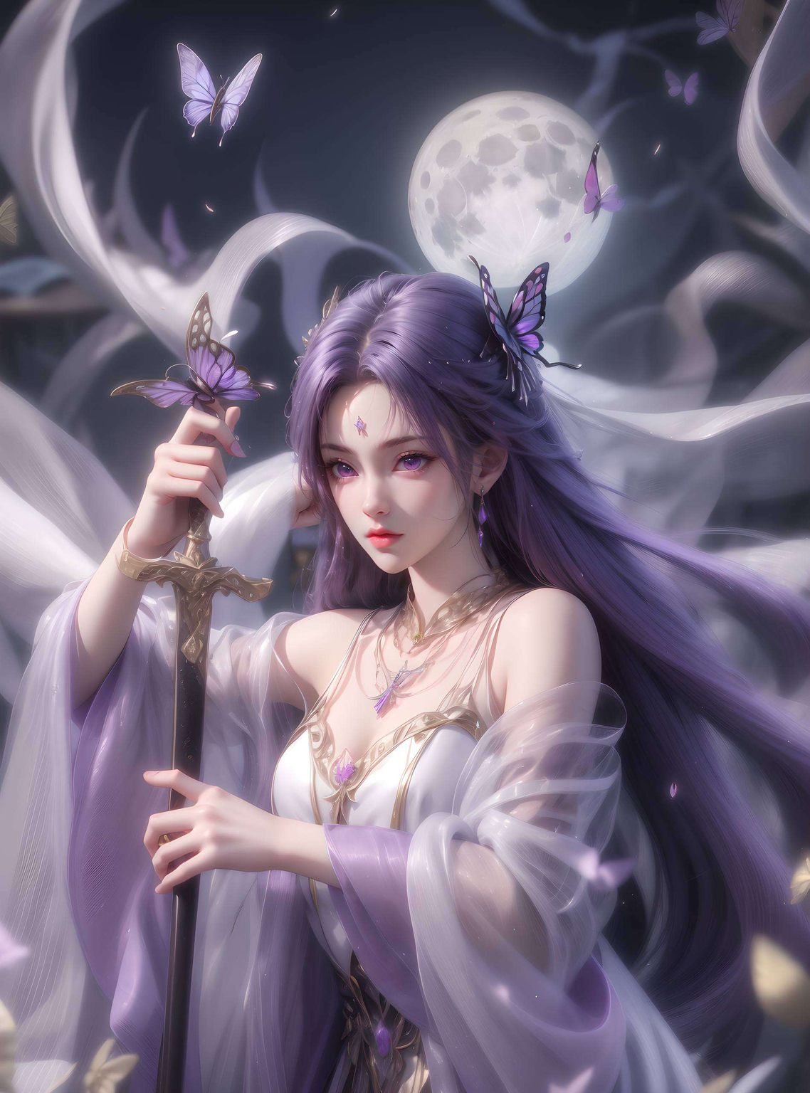 云曦如一抹清新脱俗的幽香感受那独特的国漫之美