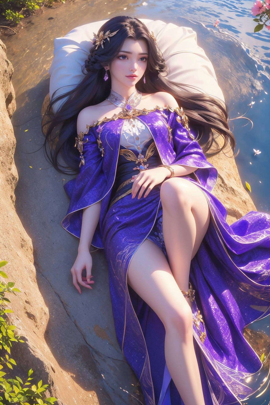 她的眼神里藏着星辰大海这位来自完美世界的美丽女神