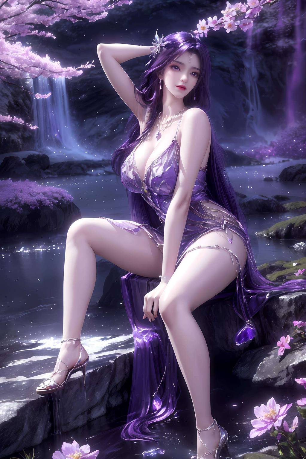 是我们的国漫女神荒那双炯炯有神的眼睛仿佛在向你诉说她的故事