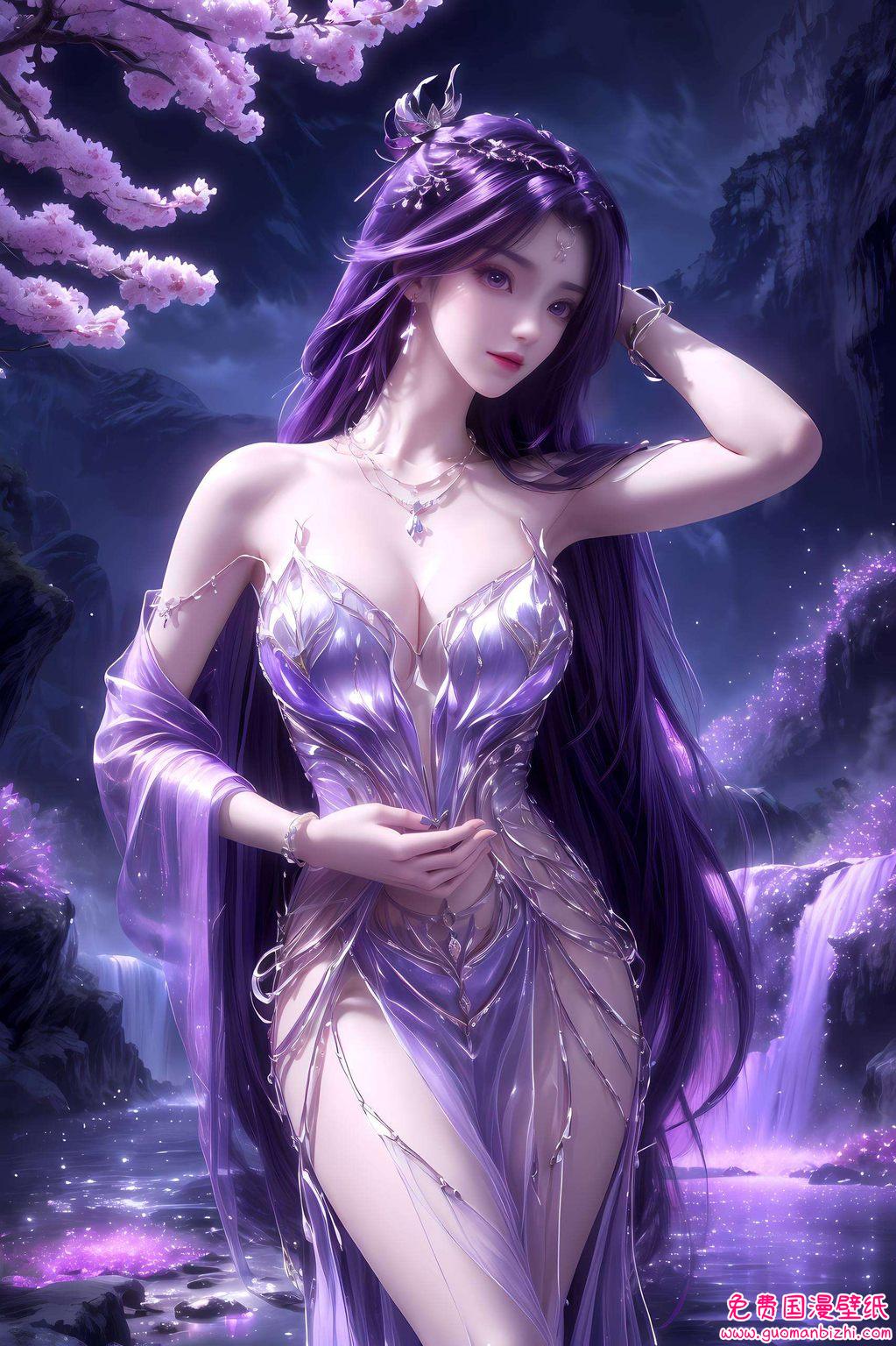 今天给大家带来一款梦幻般的国漫女神——云曦紫色壁纸!这位来自《完美世界》的仙子快来下载这款云曦紫色壁纸