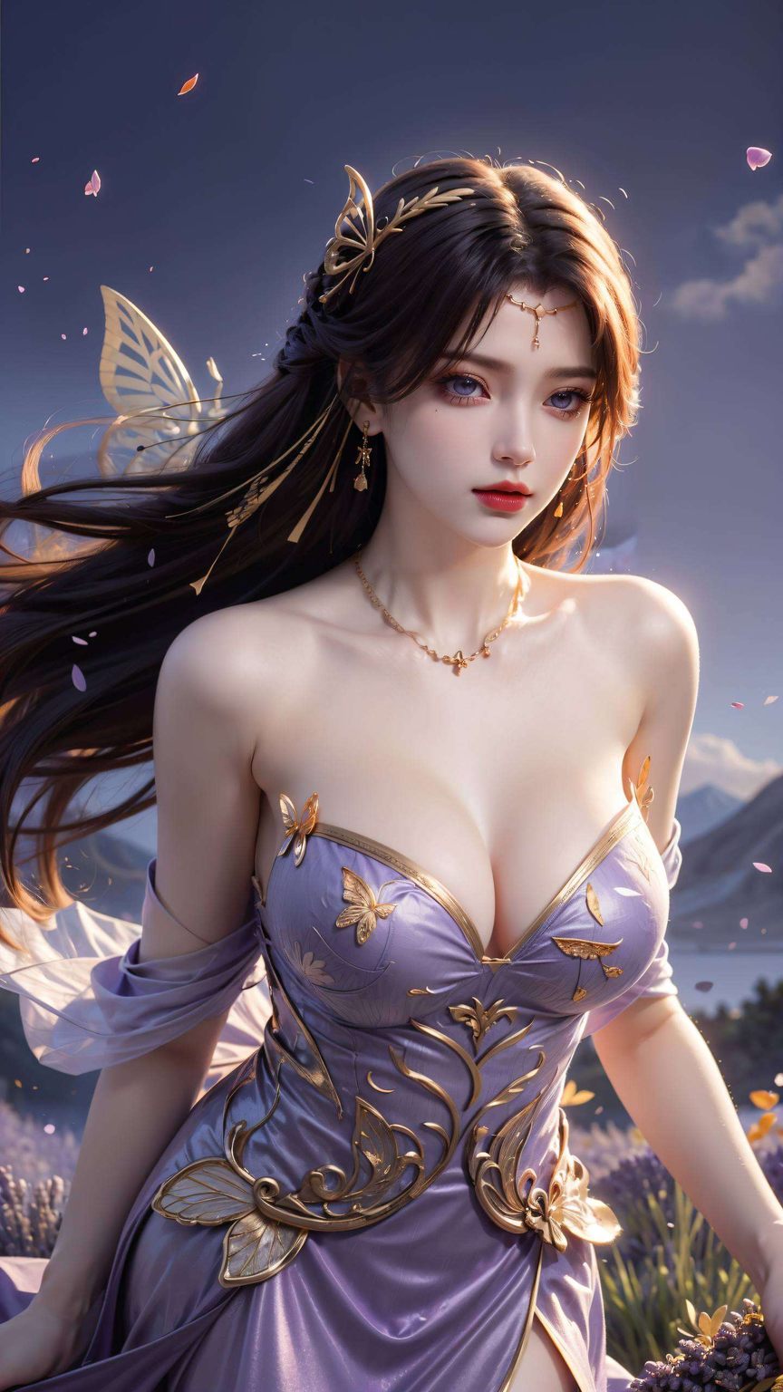 灵动眼神中藏着深邃的玄幻奥秘令人心驰神往
