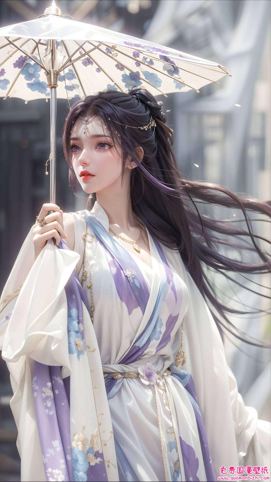 那国漫中的女神将国漫之美展现得淋漓尽致