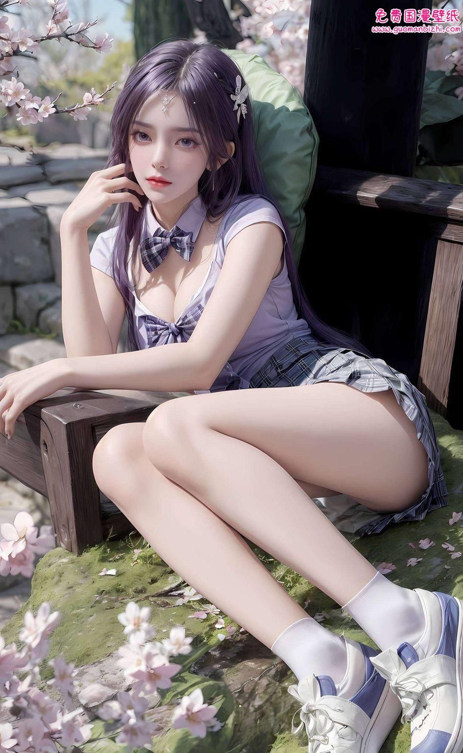 诠释着国漫美女的独特韵味在绚丽多彩的像素世界中