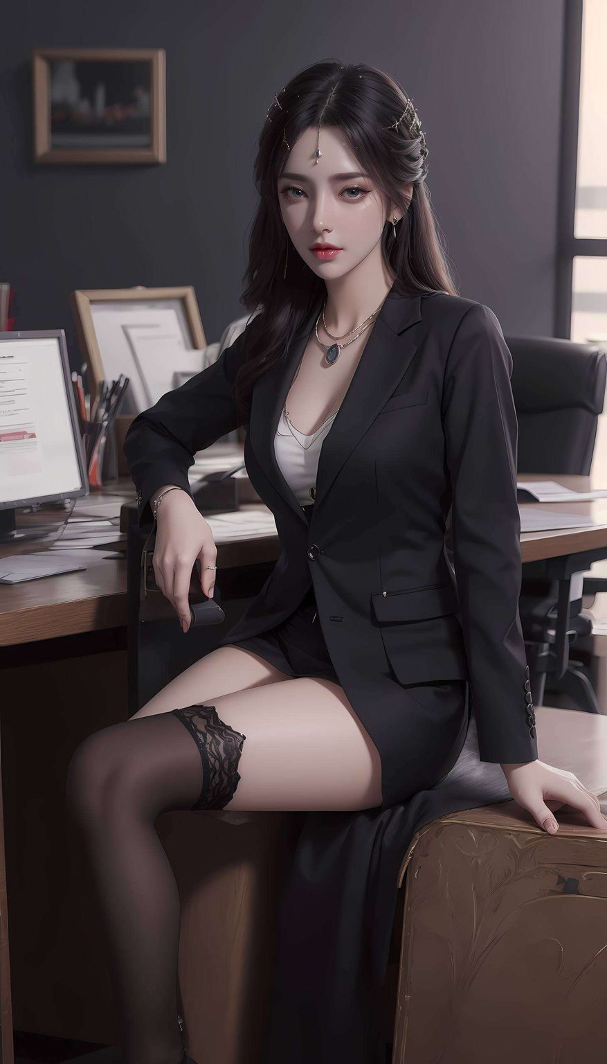 美的不仅仅是她的容颜每一帧都散发着玄幻的魅力
