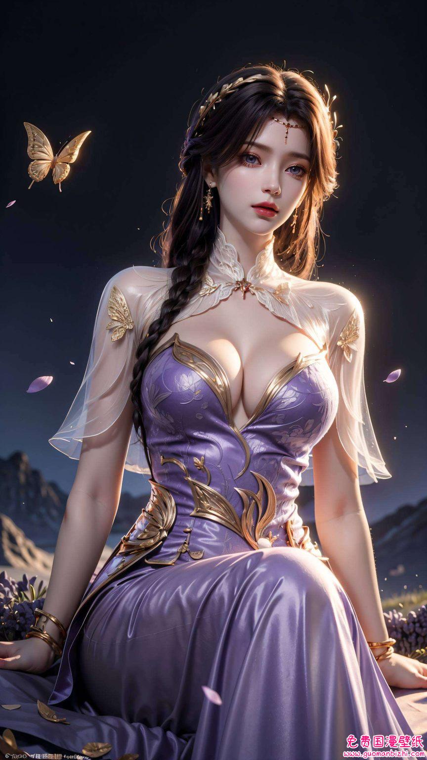 如同完美世界中的一抹亮色在绚丽多彩的动漫世界里