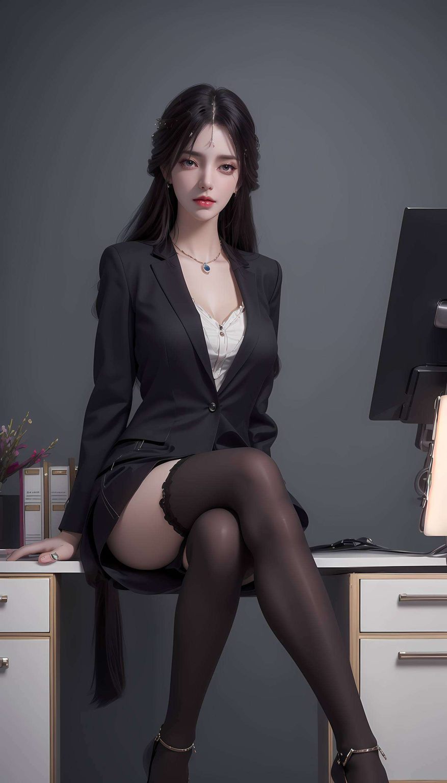 今天给大家带来一款超梦幻的云曦紫衣壁纸哦！这位国漫女神可是美得让人心动宛如来自完美世界的神秘精灵