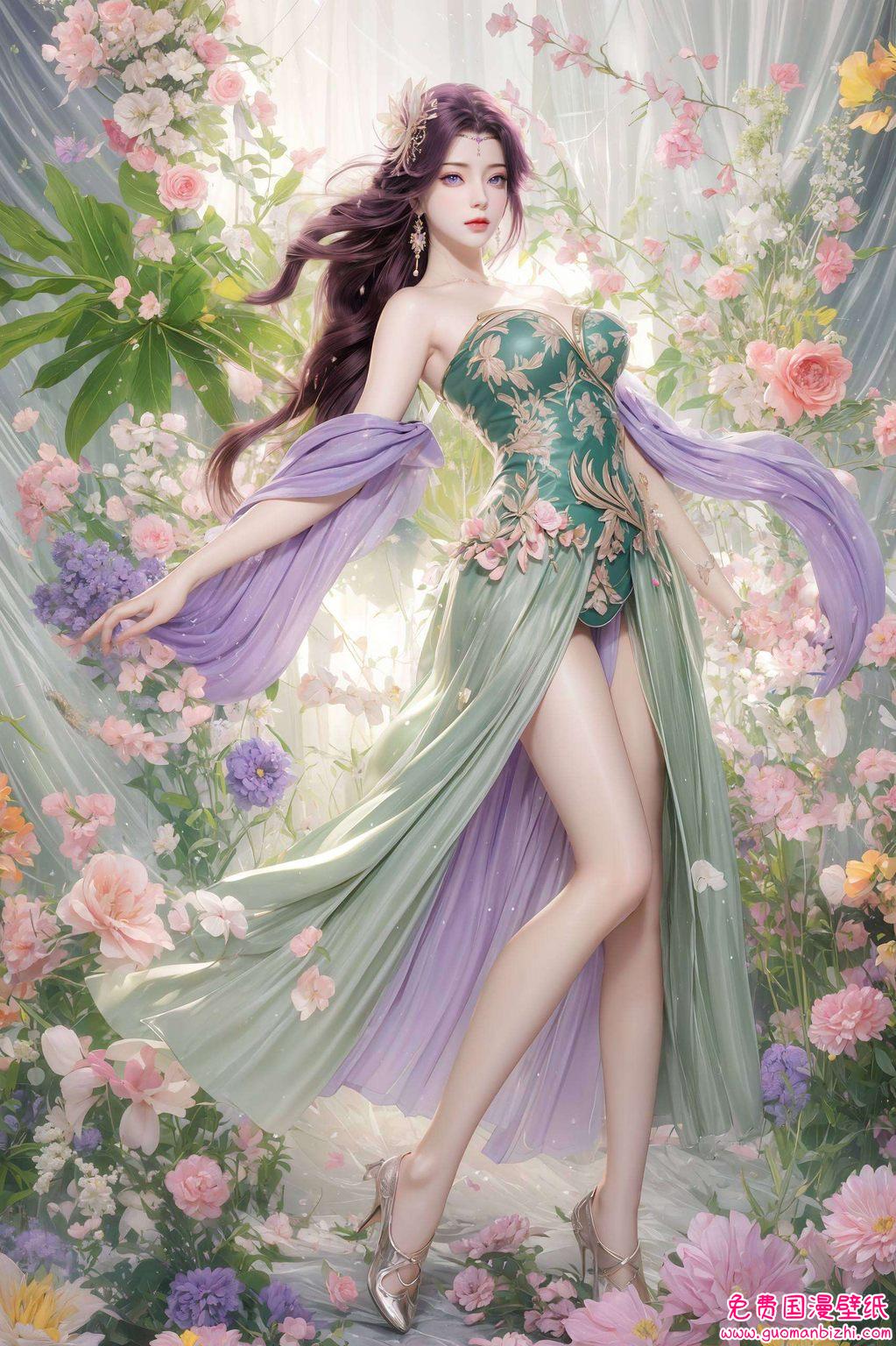 今儿个给大家带来一款绝美的壁纸快来收了这份美吧！