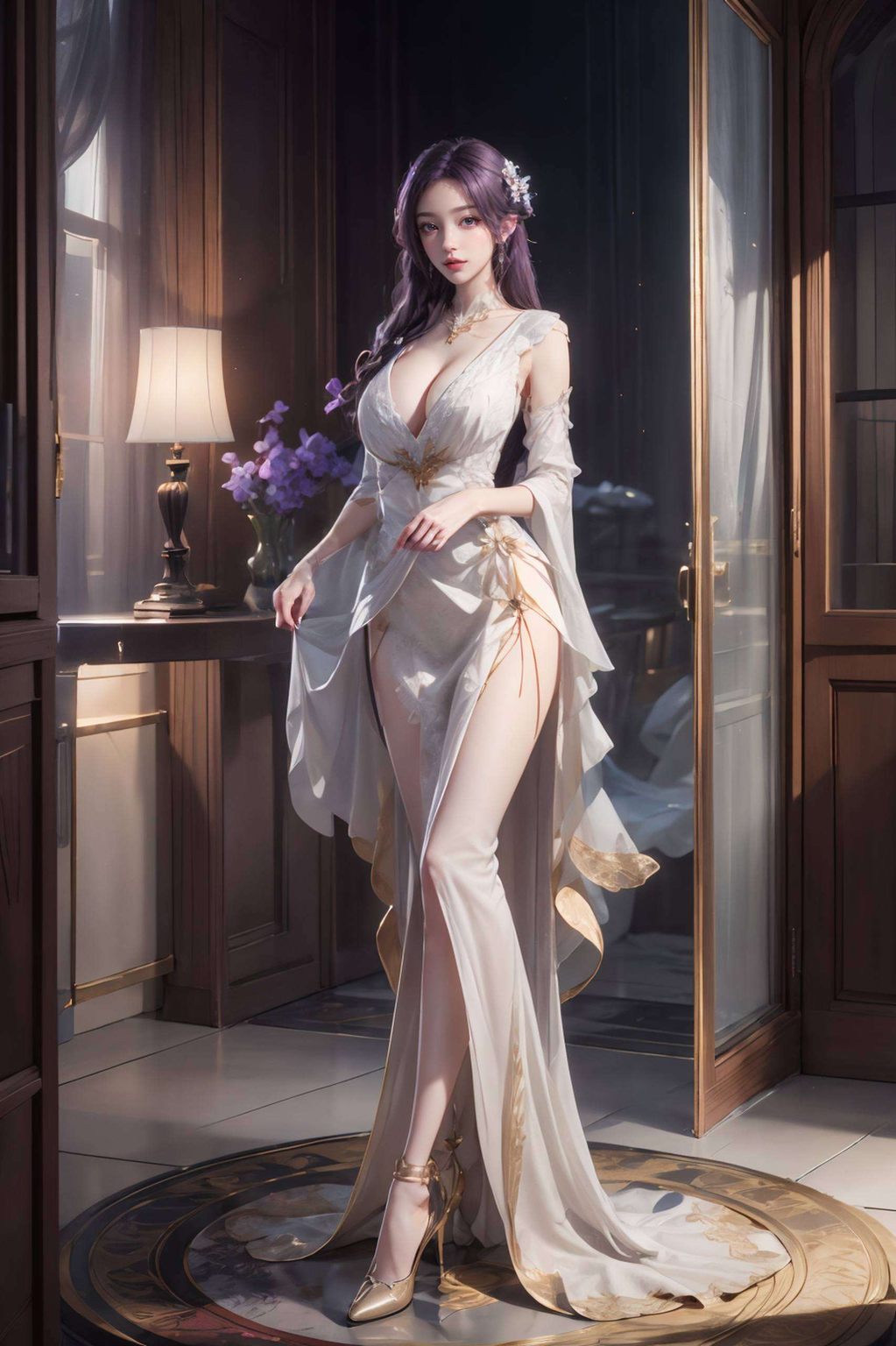 这位国漫界的女神免费送上