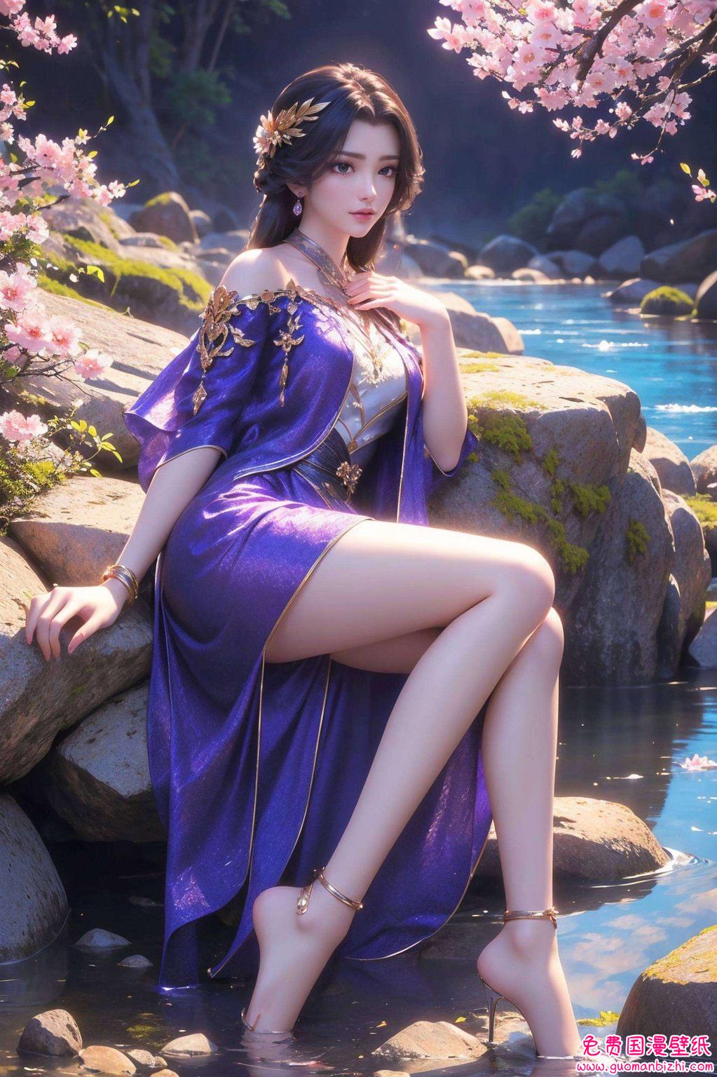 以其婉约之美都像是一幅精致的壁画