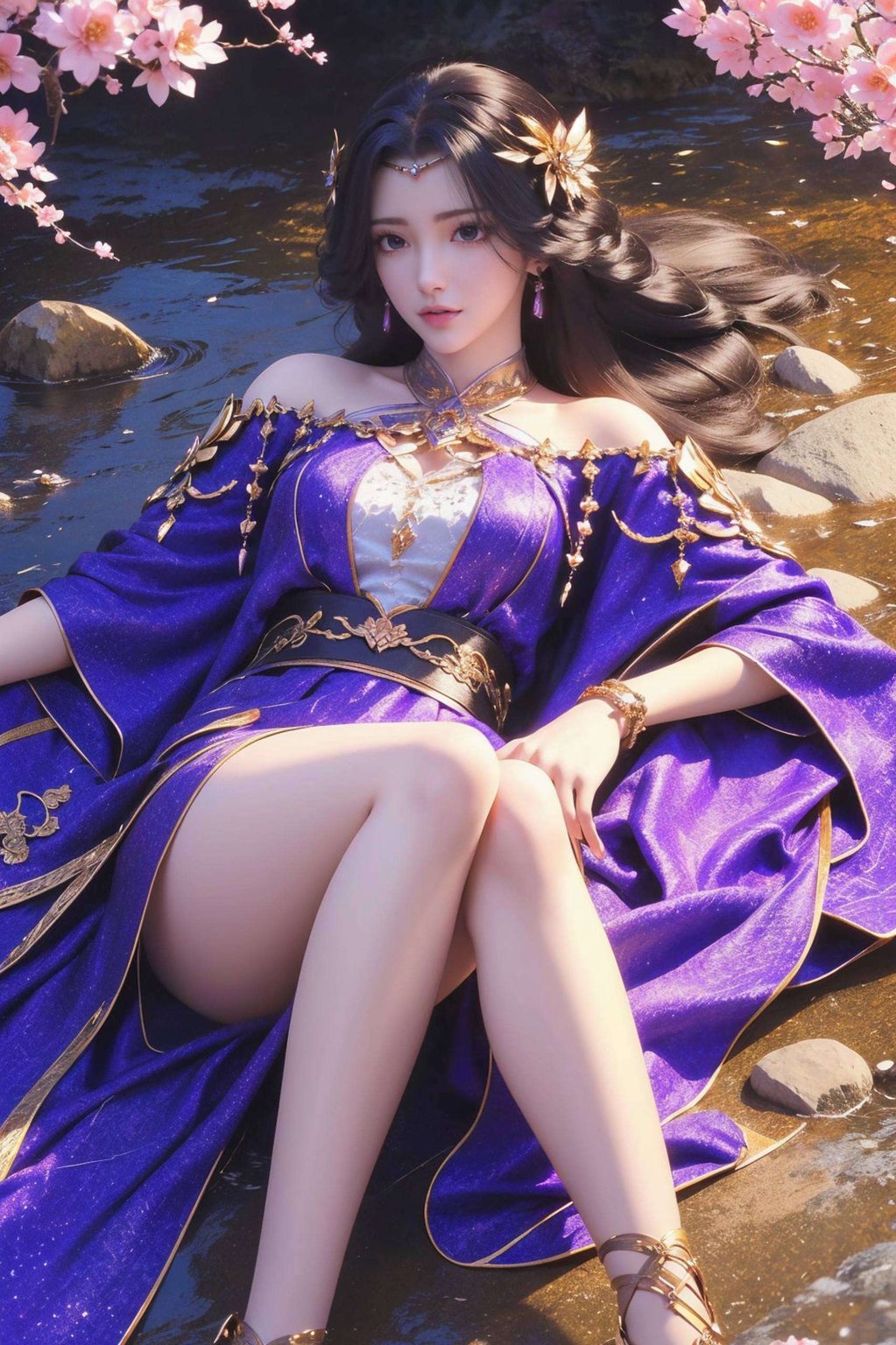 如同国漫美女中的一颗璀璨明珠她的美