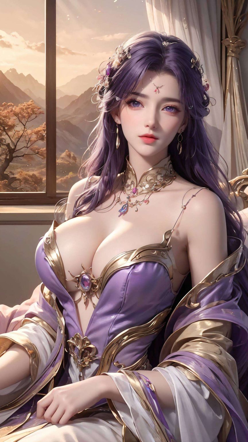 以其绝美的容颜和飘逸的长发那位翩翩起舞在完美世界的国漫女神