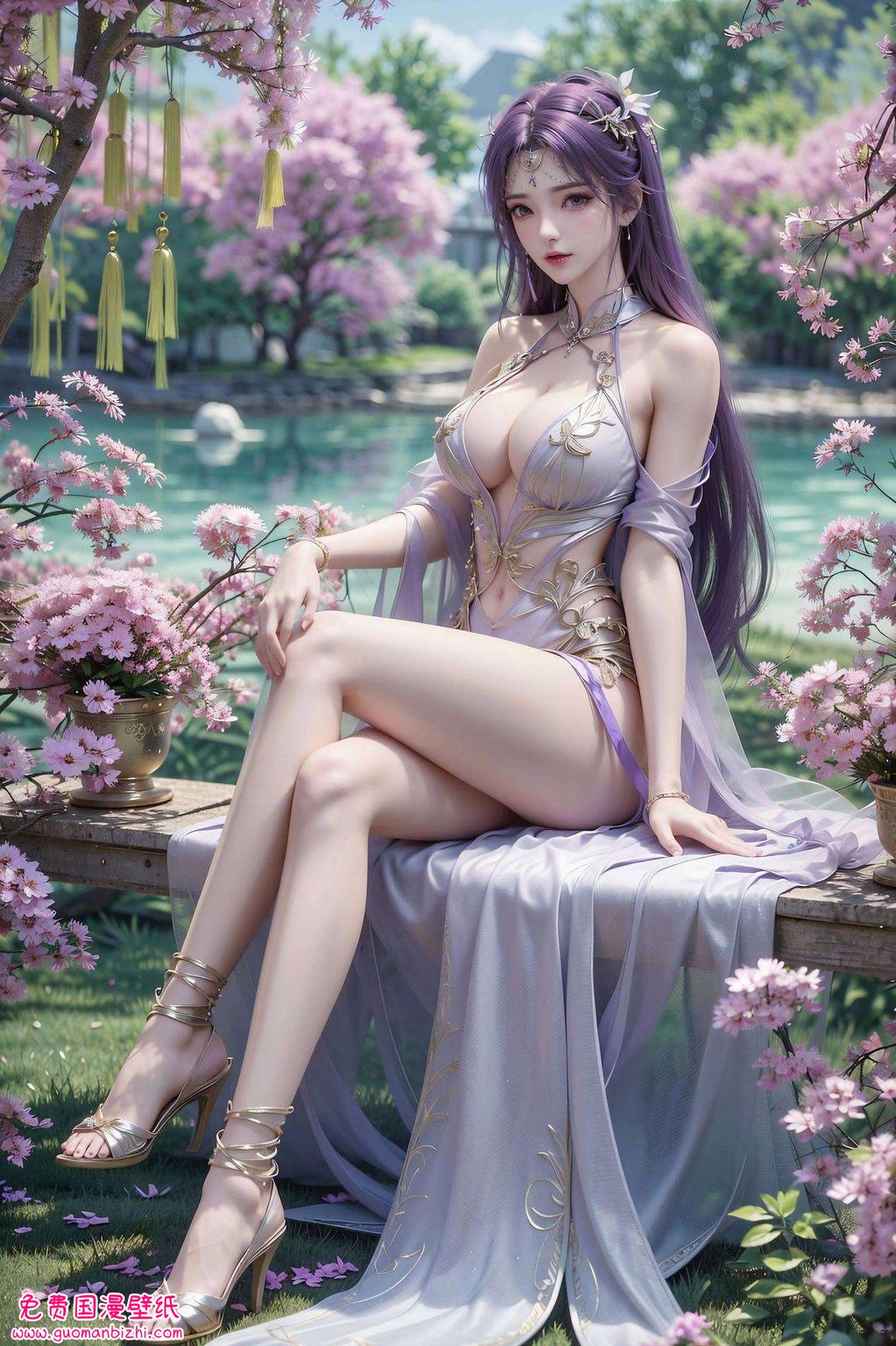 她的每一次出现成为了无数动漫迷心中的国漫女神