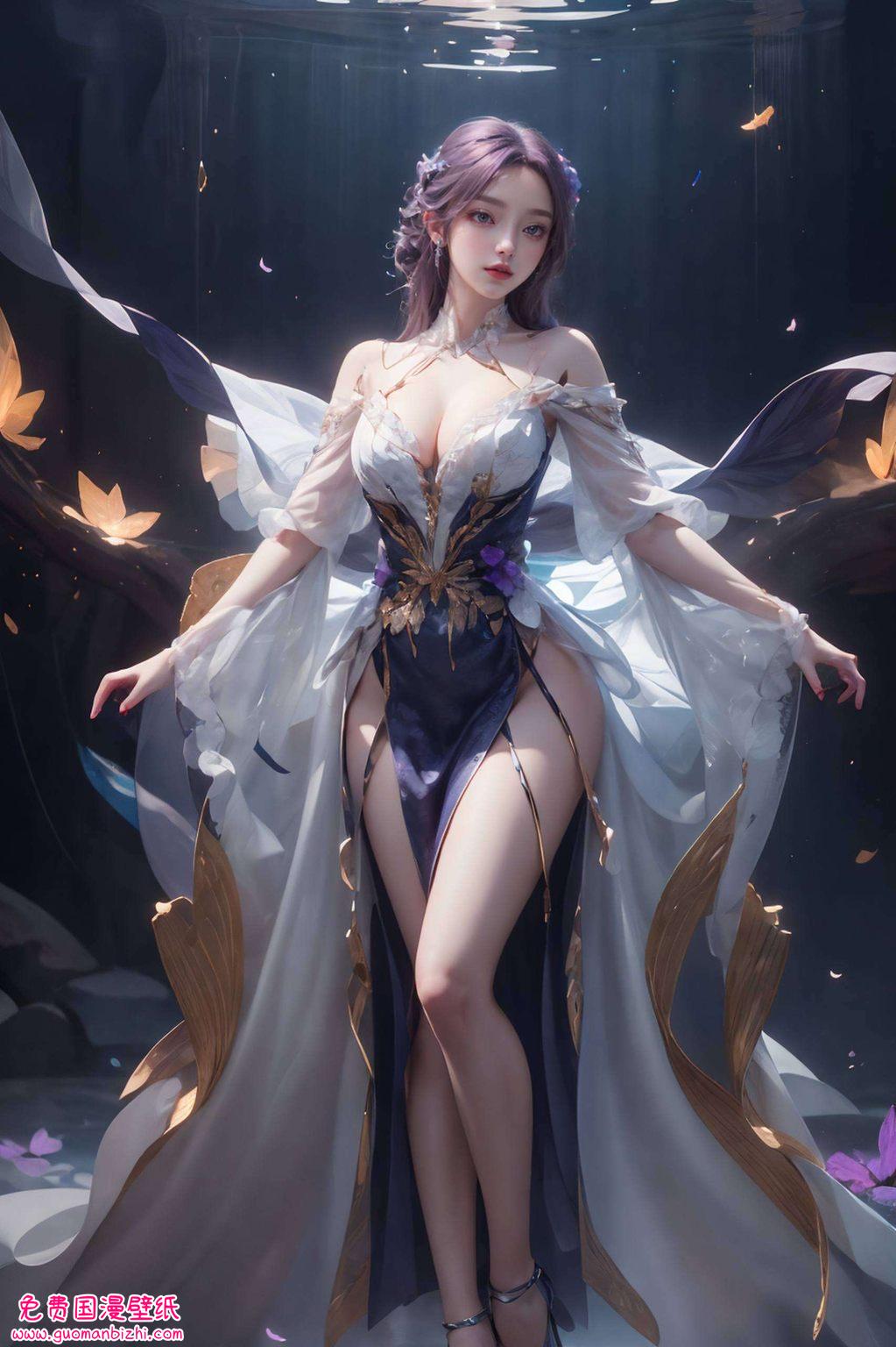 云曦云曦以其独特的炫彩壁纸
