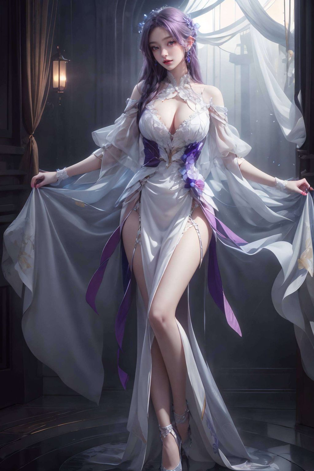 云曦与火灵儿两位国漫女神的合照如同璀璨的星辰相遇