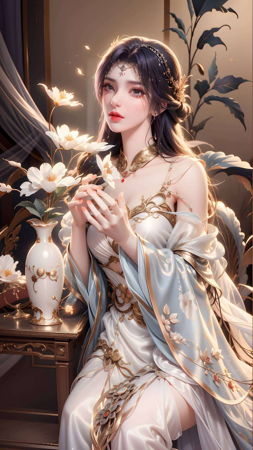简直让人心动不已！她是《完美世界》中的高颜值担当每次出场都能收割无数粉丝的心
