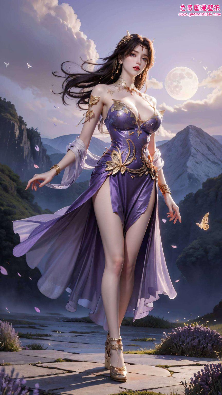 在这一刻绽放她的每一次旋转都绘出了平板上令人陶醉的壁纸
