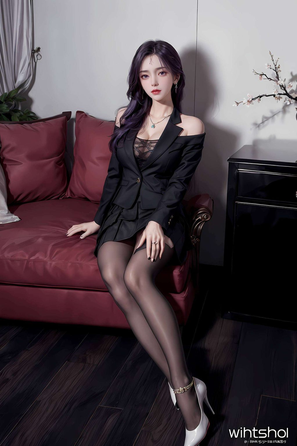 那双灵动的大眼睛她还带着点小调皮