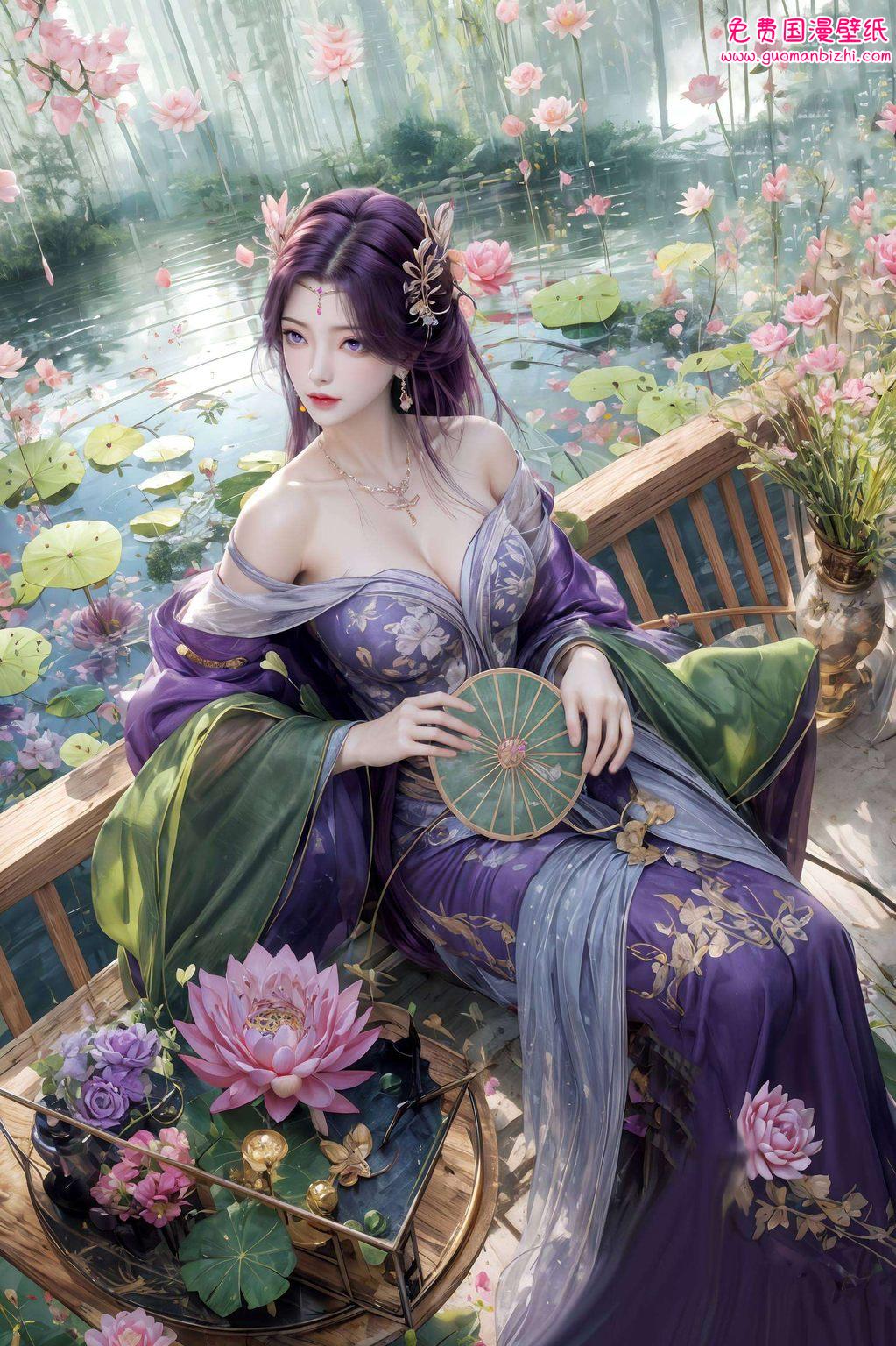 在这绚烂的动漫世界里作为国漫中的女神代表