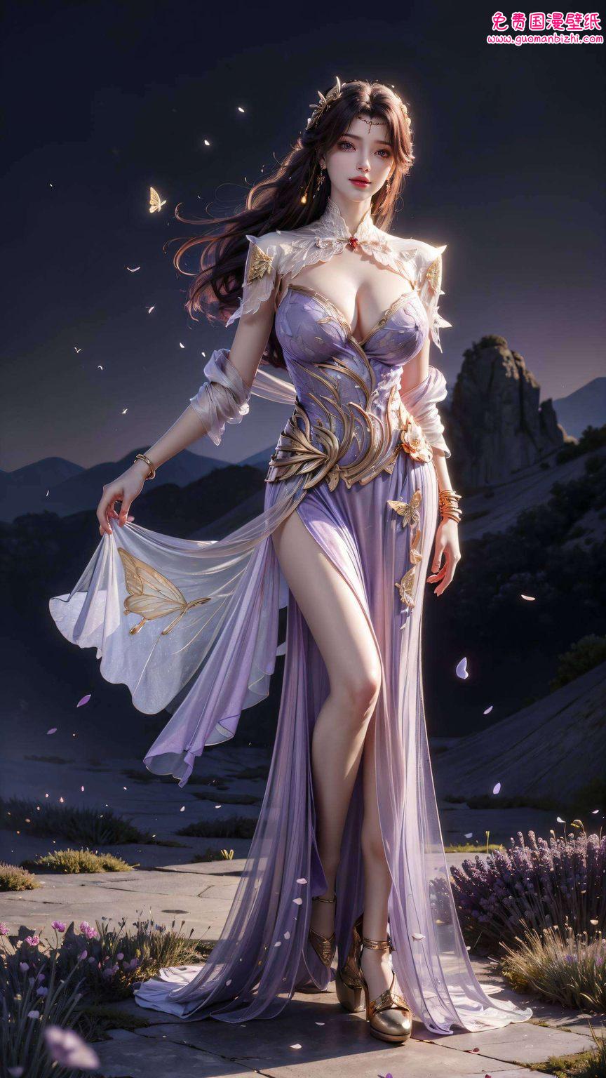 漫步在完美世界的绚丽画卷中云曦如同一抹清风