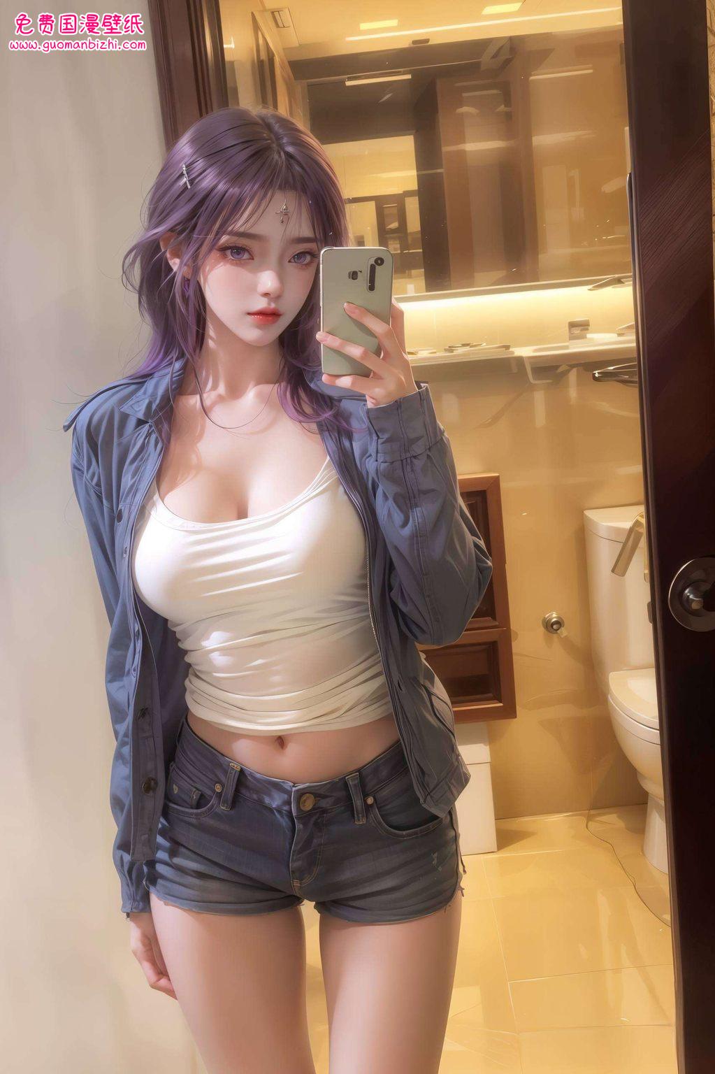 嘿还不快把她的美照设为手机壁纸