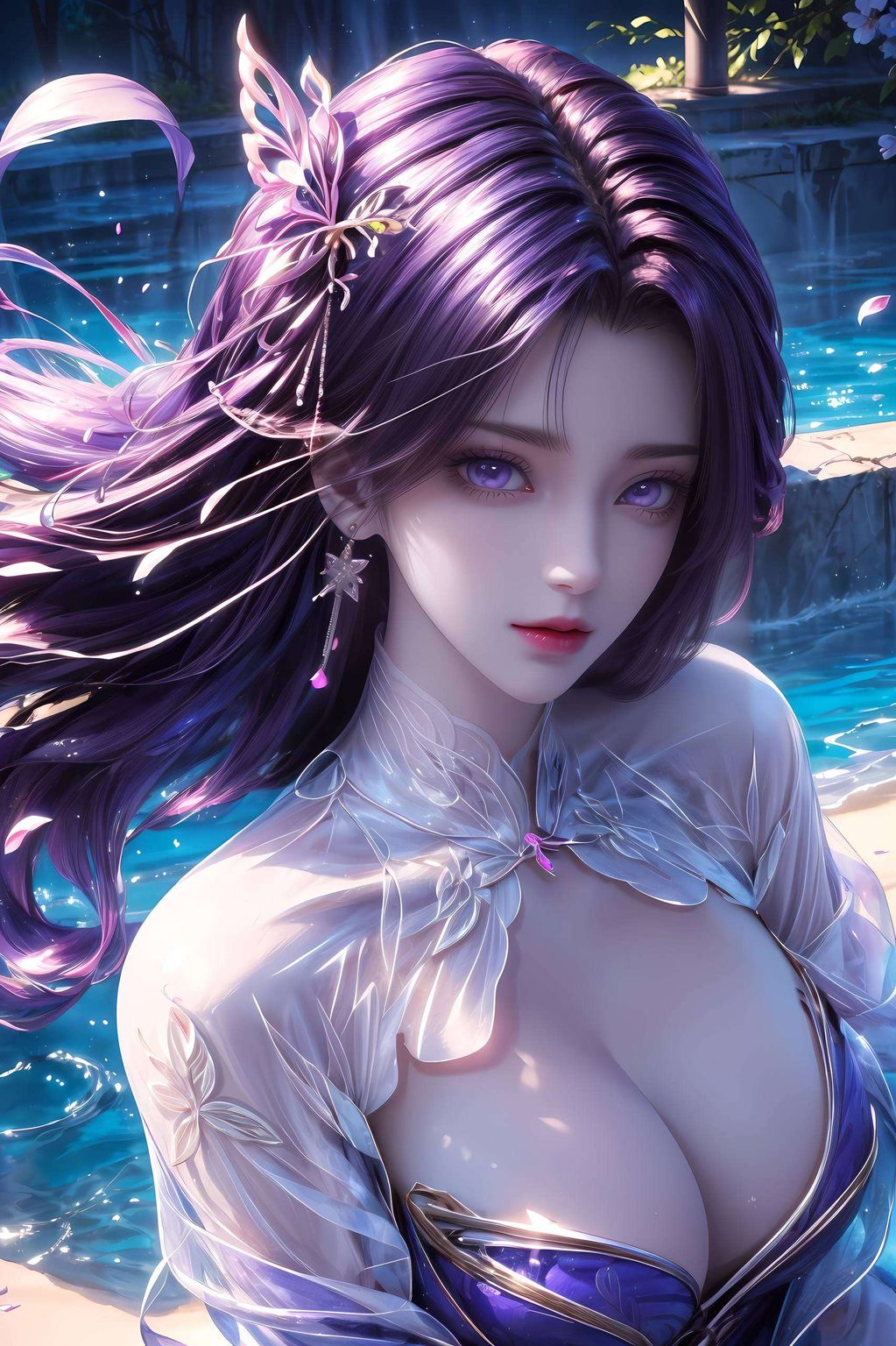 化作一抹独特的风景她的身影