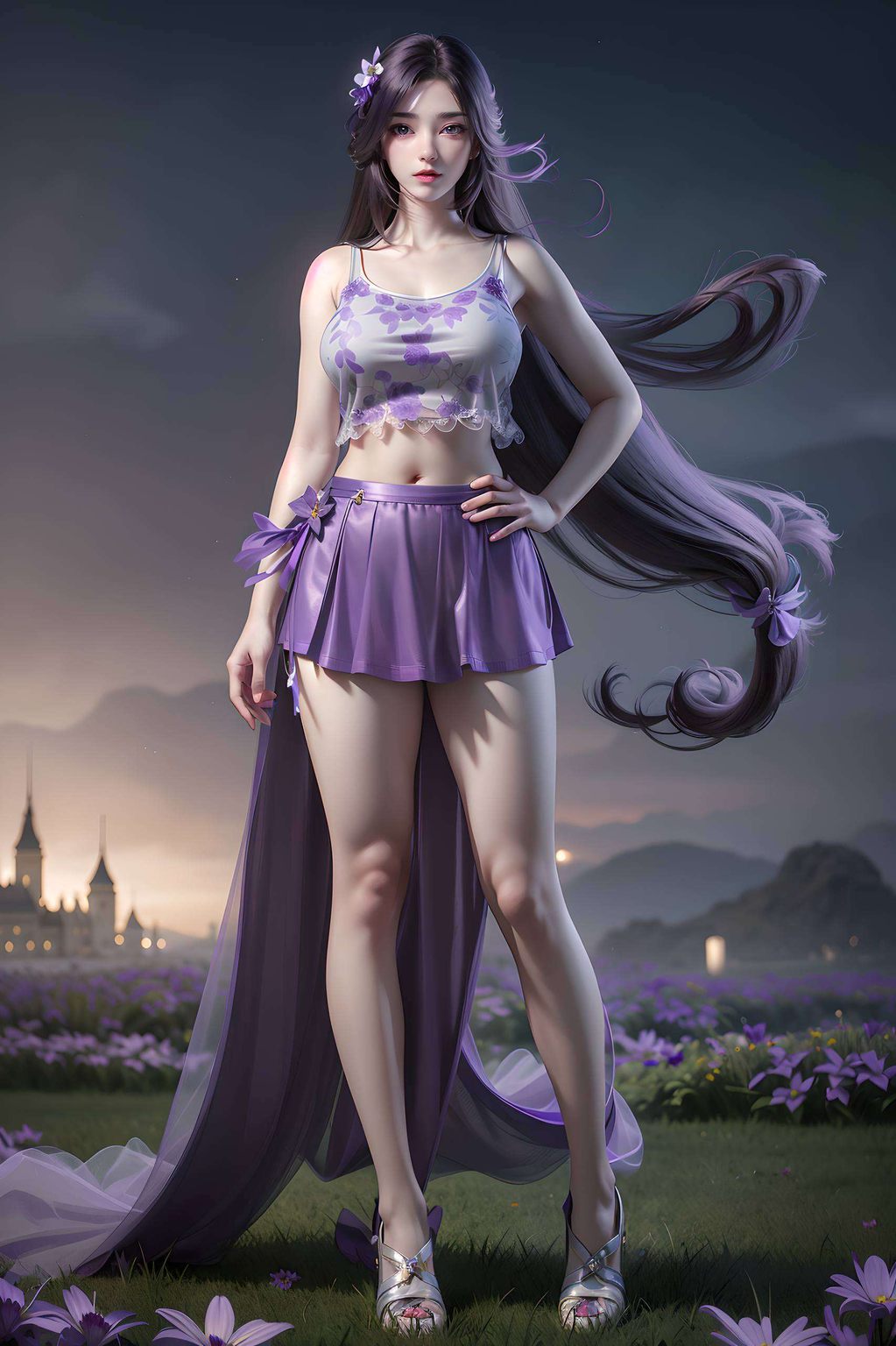 她如完美世界中的精灵更是国漫之魂的化身