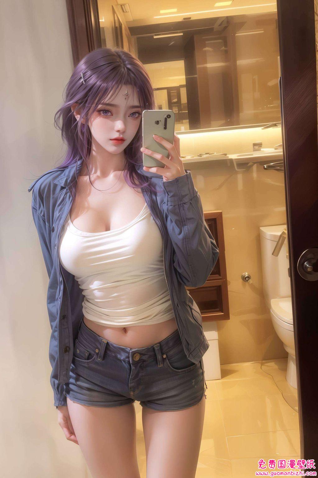 她的每一个眼神都藏着深邃的宇宙在这绚烂的动漫世界里