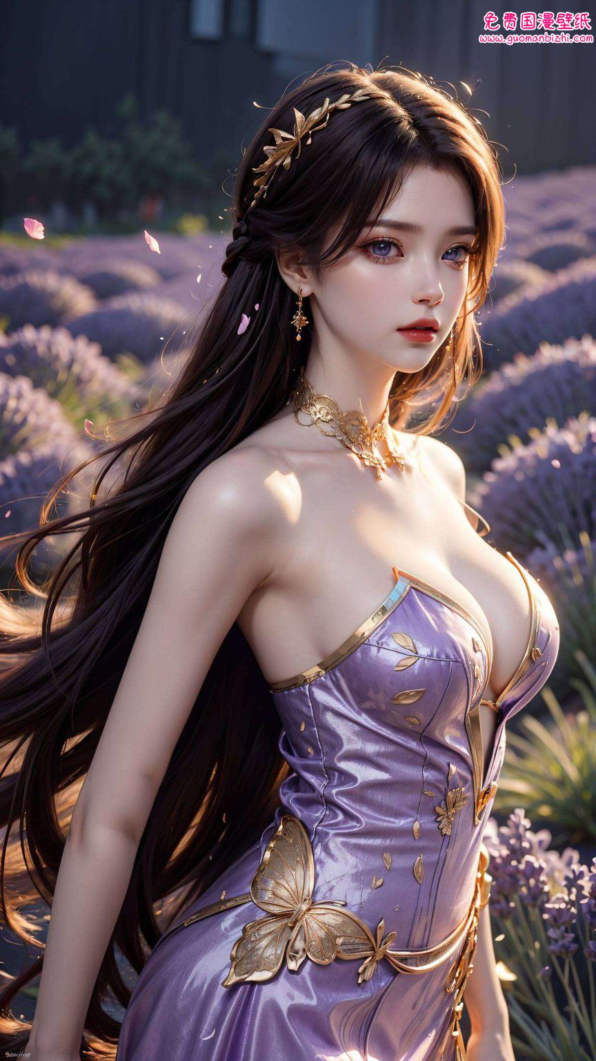 她们在平板墙纸上翩翩起舞都仿佛能感受到那些国漫女神、动漫美女的灵动与玄幻气息