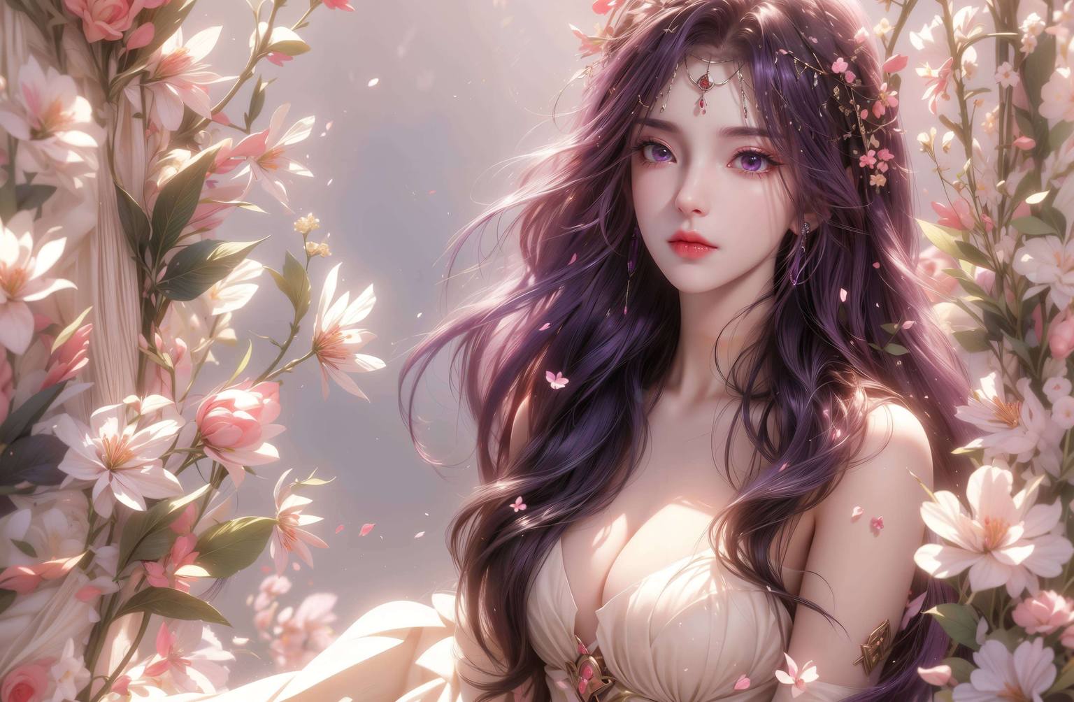 国漫玄幻之美尽收眼底云曦壁纸映双屏