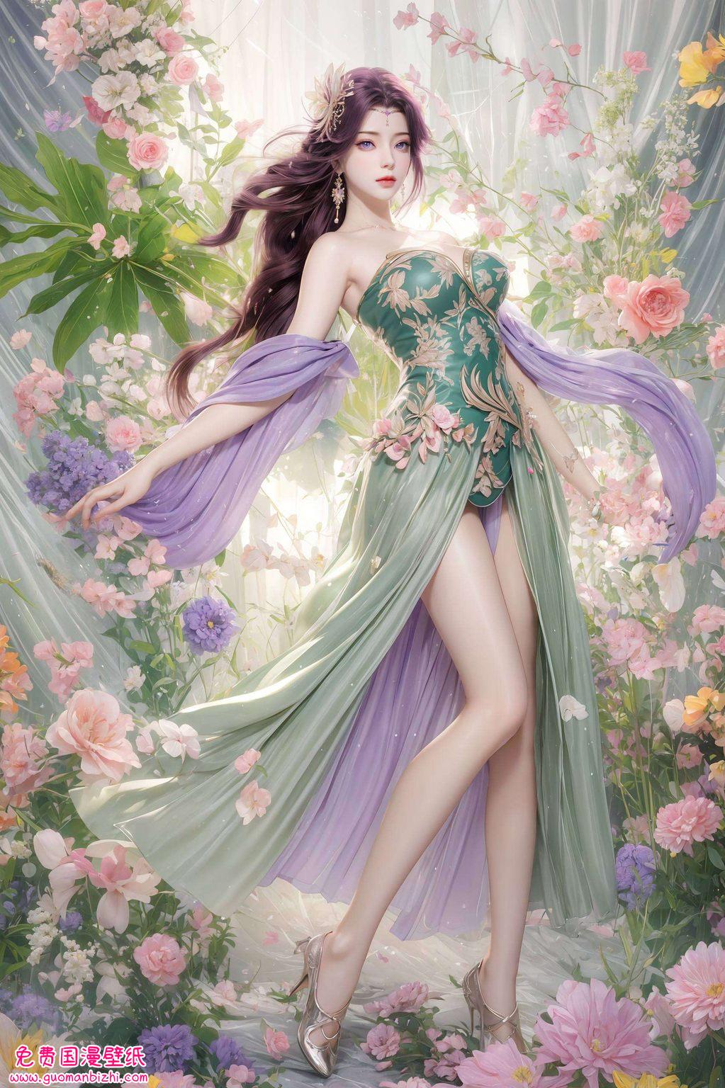 漫步在完美世界的绚丽画卷中云曦与月蝉两款动态壁纸