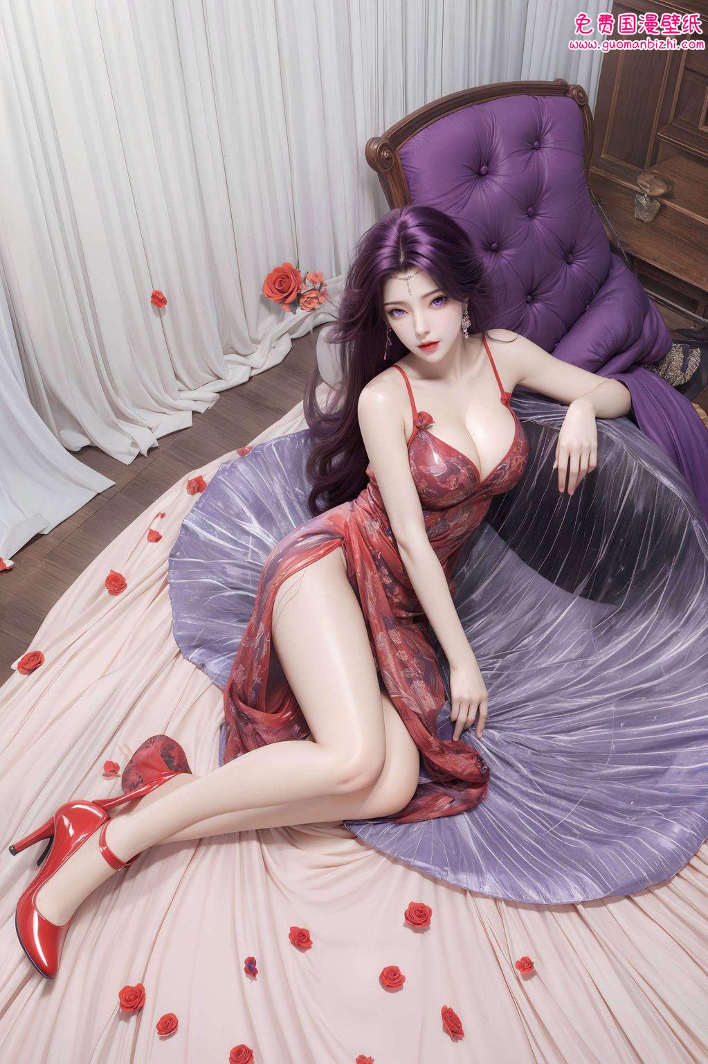 让你的PC也感受一下国漫女神的魅力吧！配上你的电脑桌面