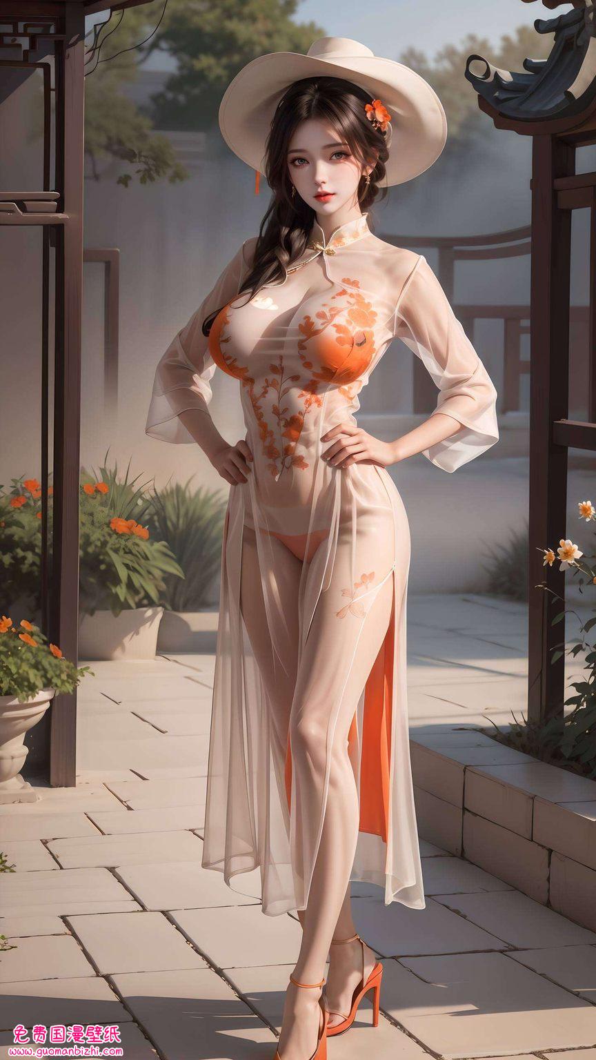 这位国漫女神可真是小可爱本人啦！她的眼神里藏着星辰大海偷偷告诉你