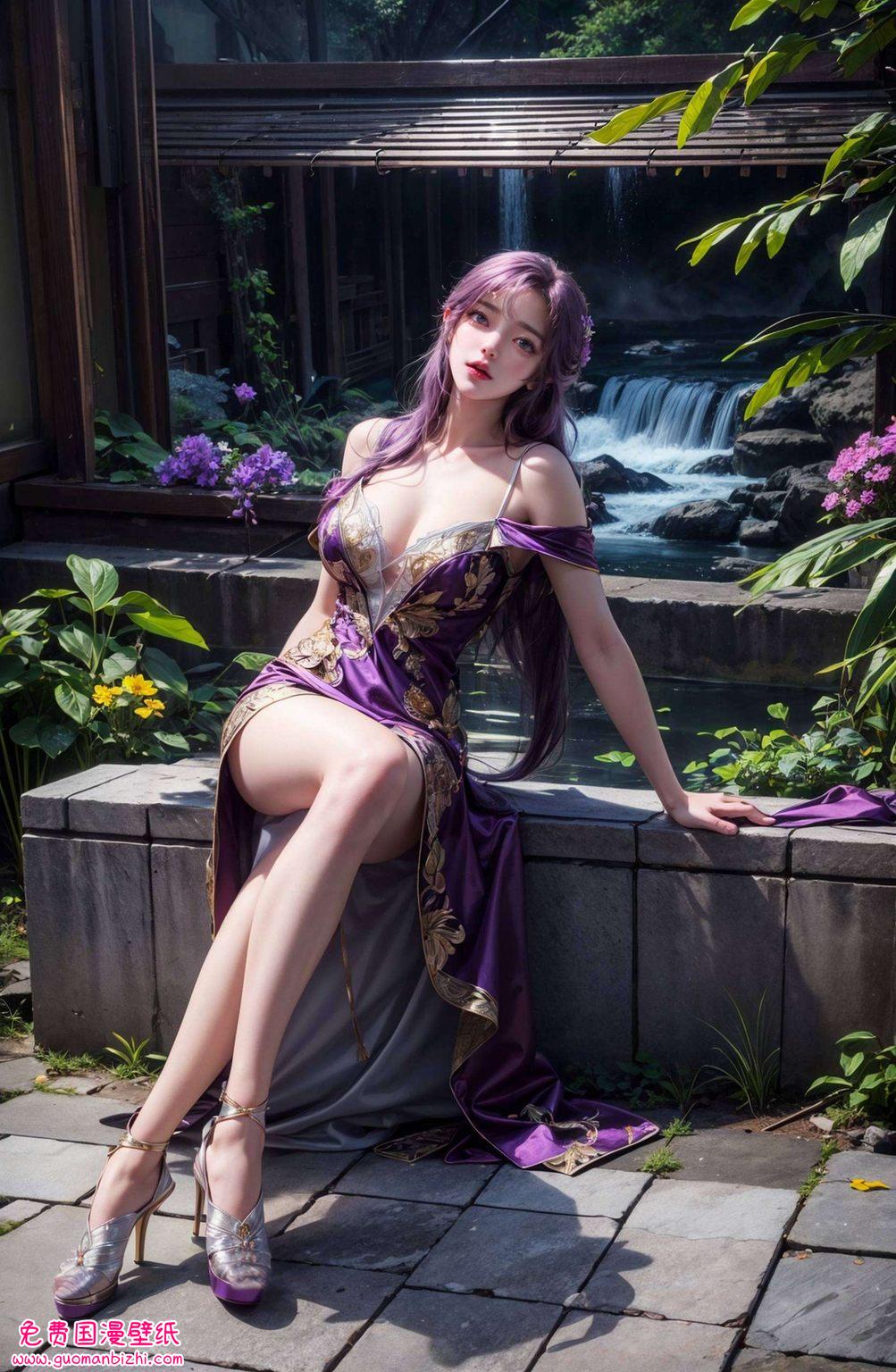 不仅展现了她的美丽她是国漫中的绝世美女