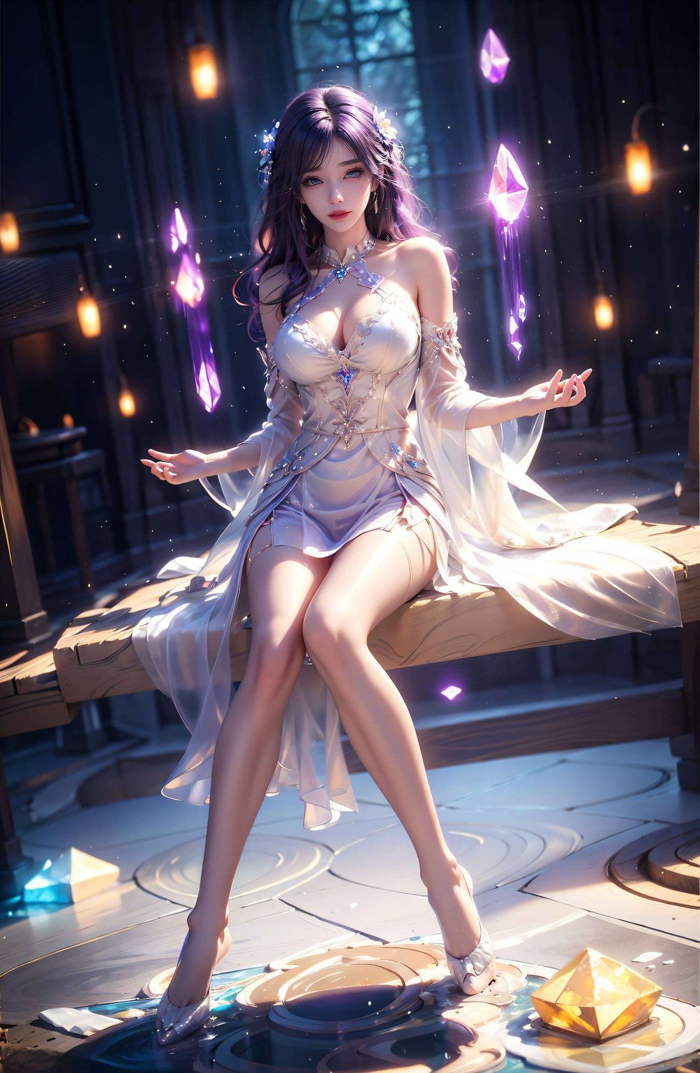 今天给大家带来一款超可爱、超高清的国漫女神壁纸——那就是来自《完美世界》的战王之殇云曦哦！这位美少女不仅颜值爆表还有着满满的玄幻气质