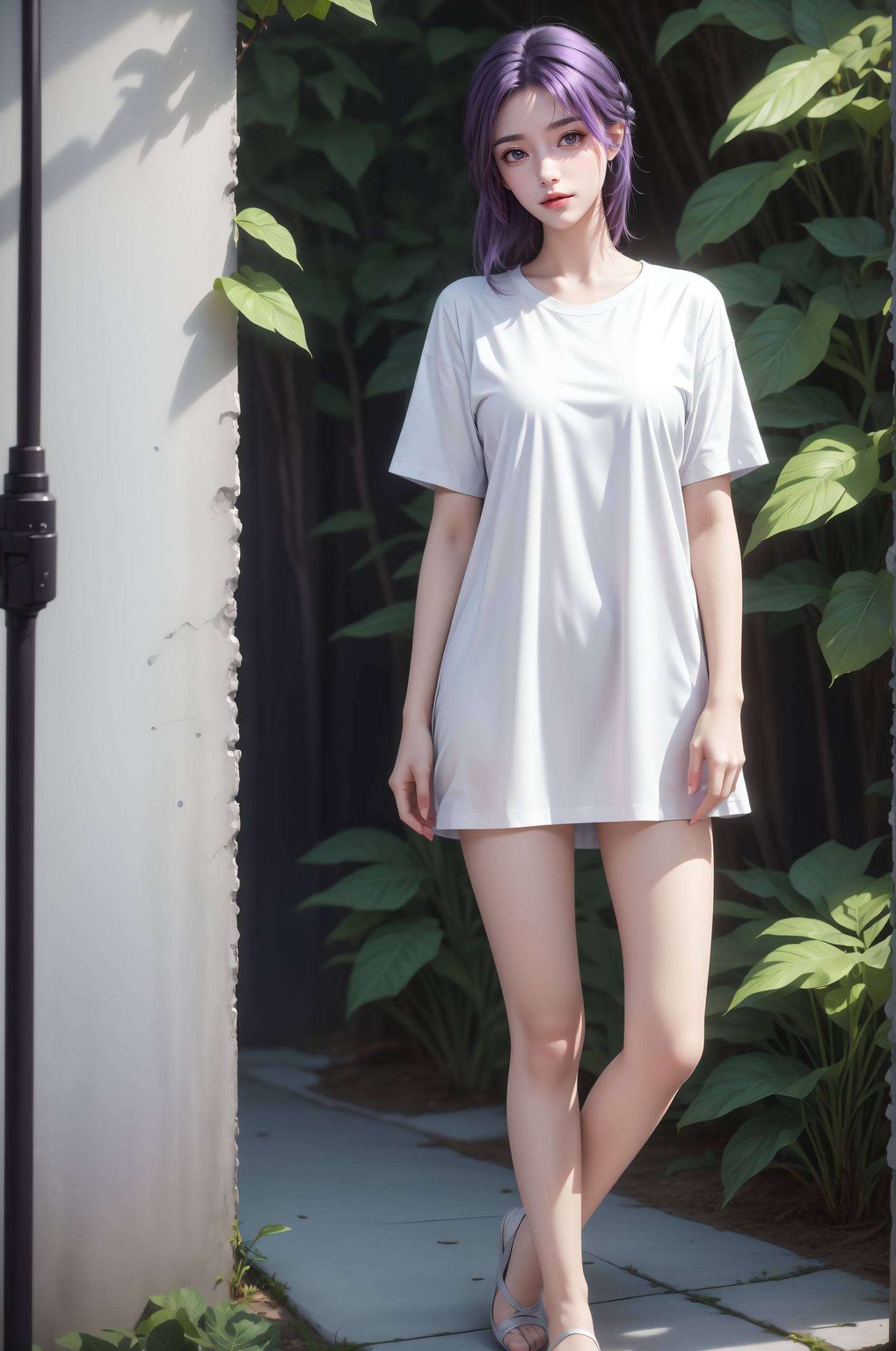 你们的手机屏幕准备好变美了吗？🌸 这里有一位国漫界的女神还带着一丝小调皮哦！穿上现代装束的云曦