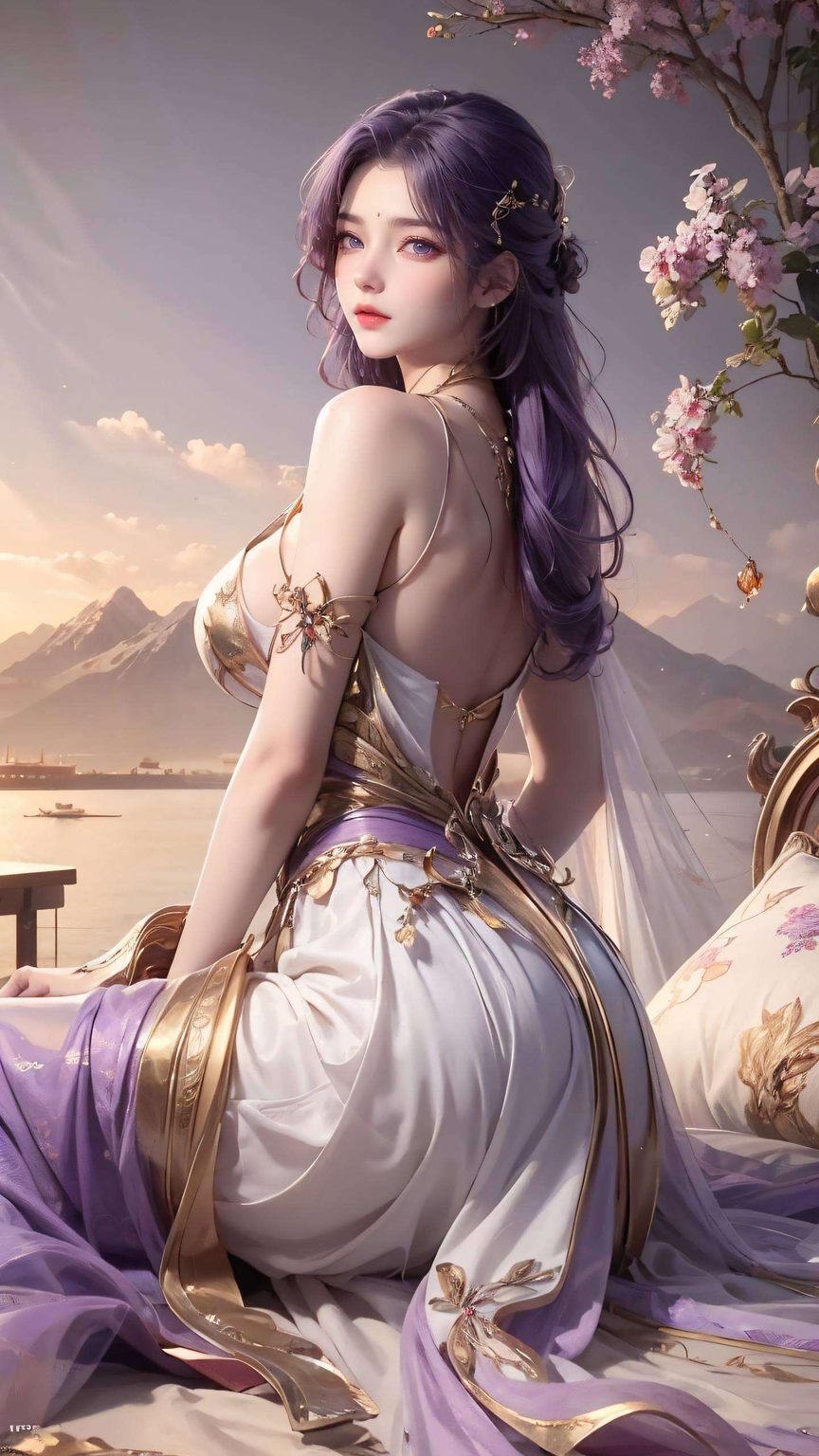 将国漫女神的美丽定格在每一个像素之中她身着华美衣裳