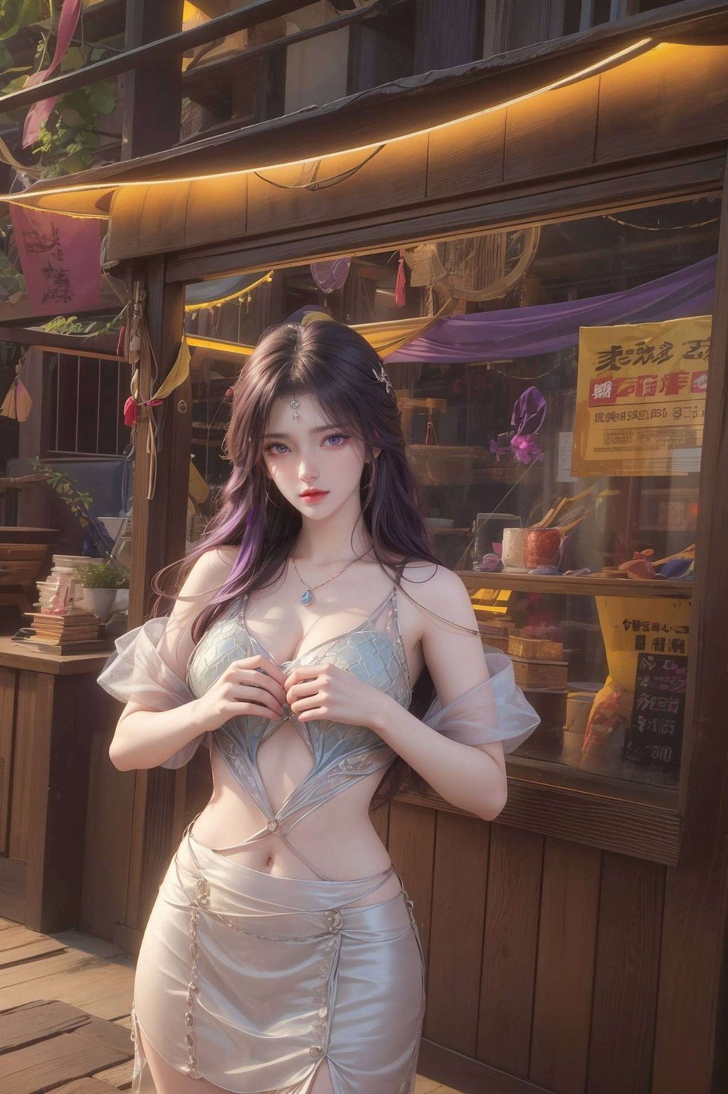 不仅美得让人心醉今天给大家带来一款神秘紫色的壁纸哦!🌸 这不