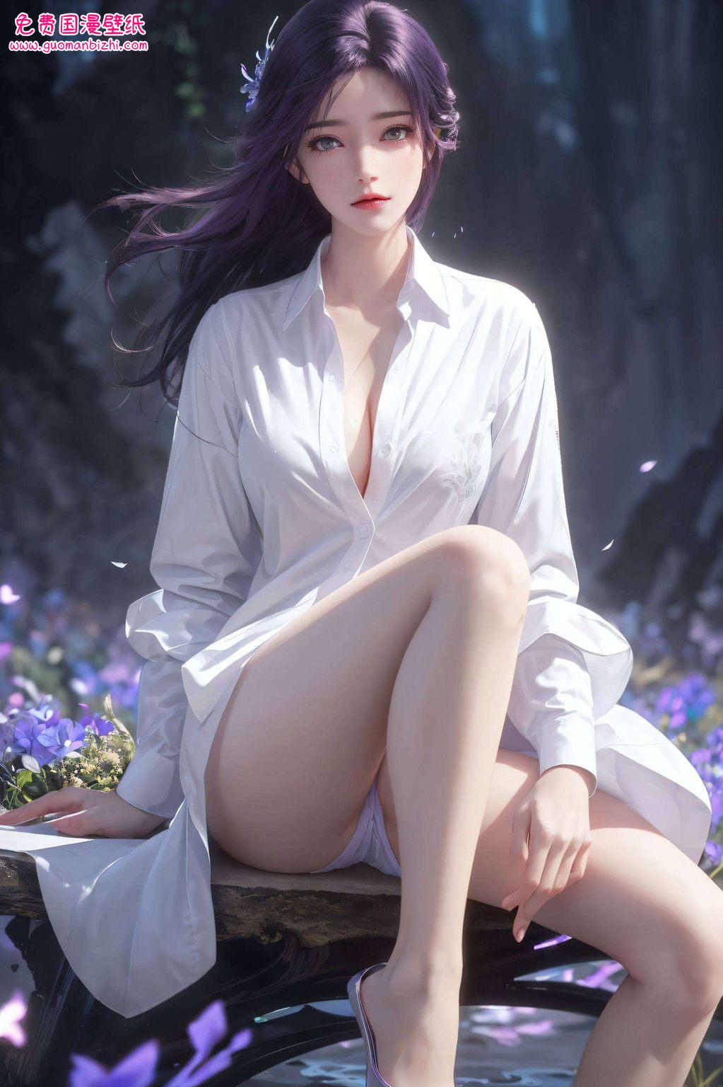 宛若从玄幻故事中走出的仙子而这高清壁纸