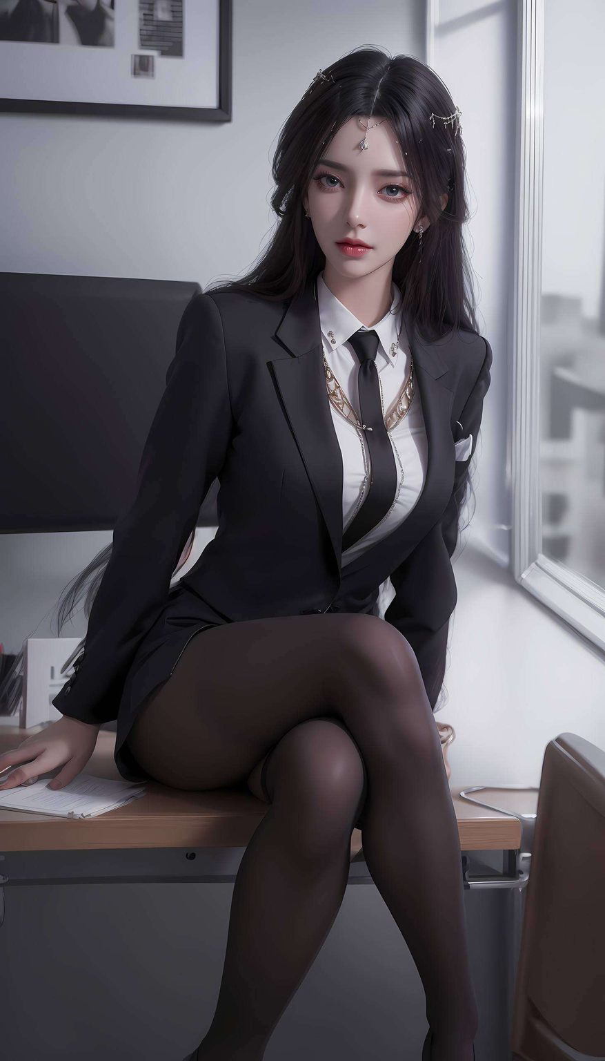 也是你的国漫女神眼神里藏着玄幻的秘密